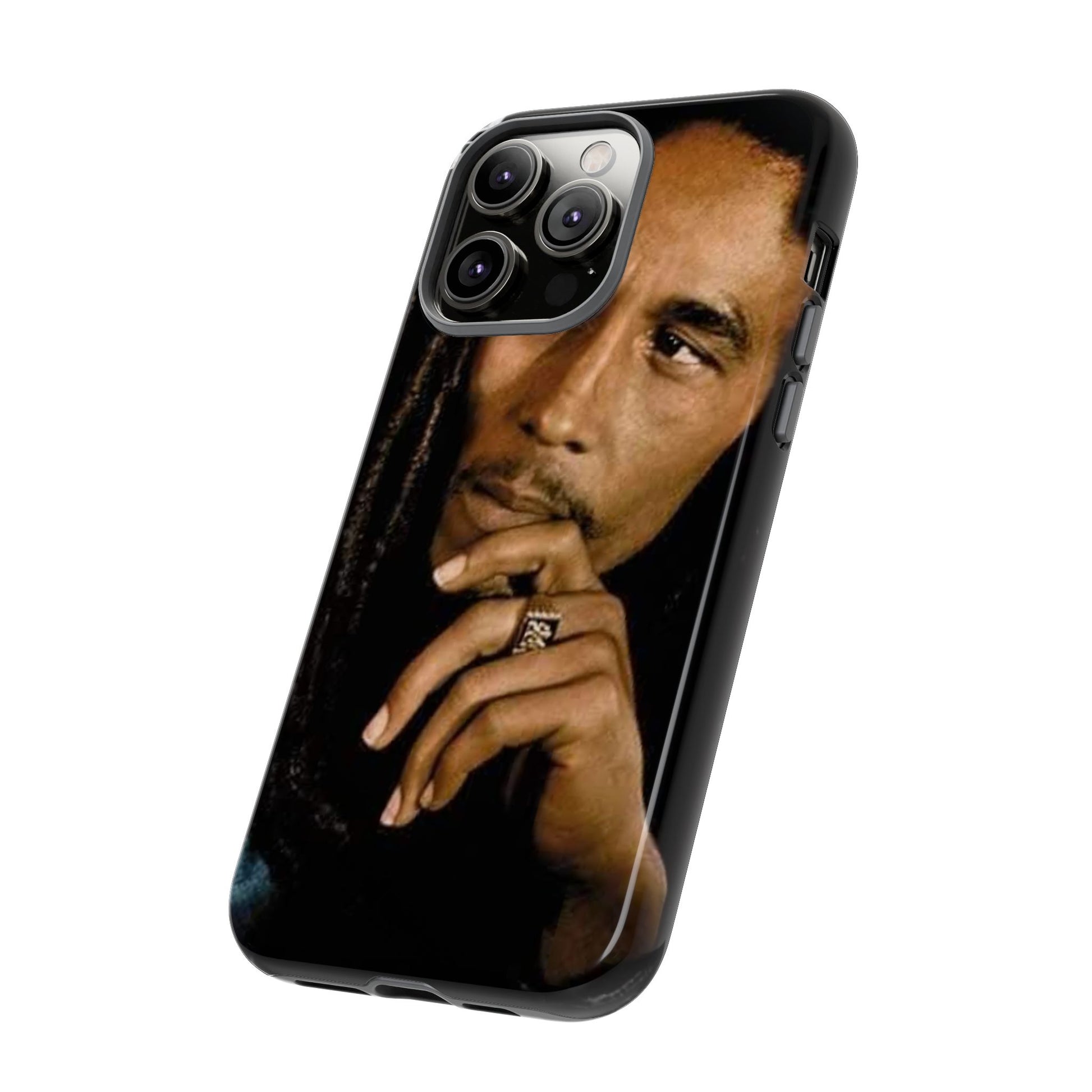 Marley Reggae Tough Cases for iPhones, Samsung, and Pixel