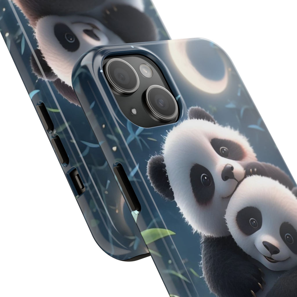 Hugging Pandas Theme Phone Cases for iPhones & Samsung Phones