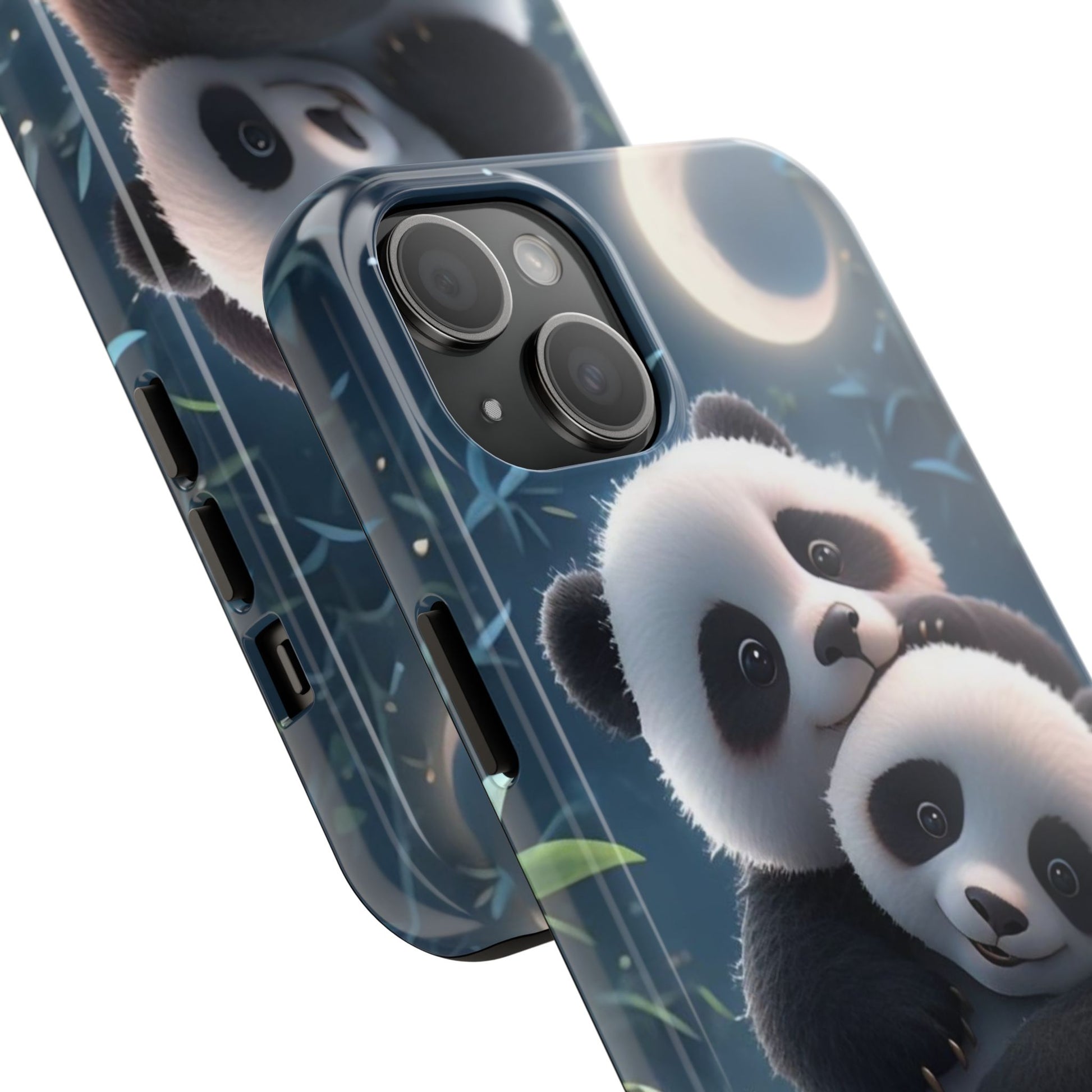 Hugging Pandas Theme Phone Cases for iPhones & Samsung Phones