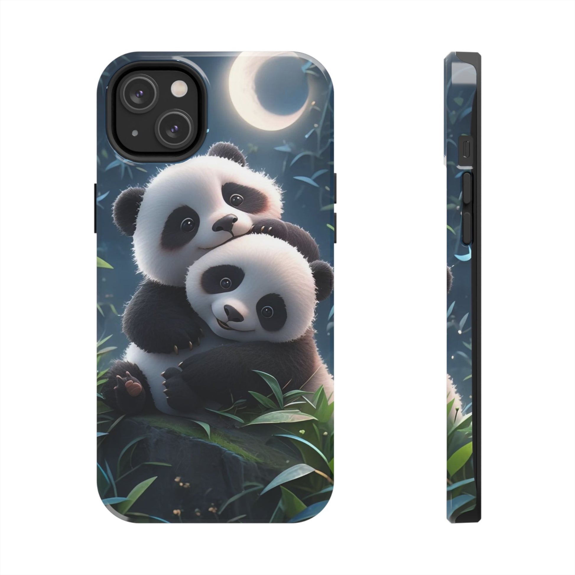 Hugging Pandas Theme Phone Cases for iPhones & Samsung Phones