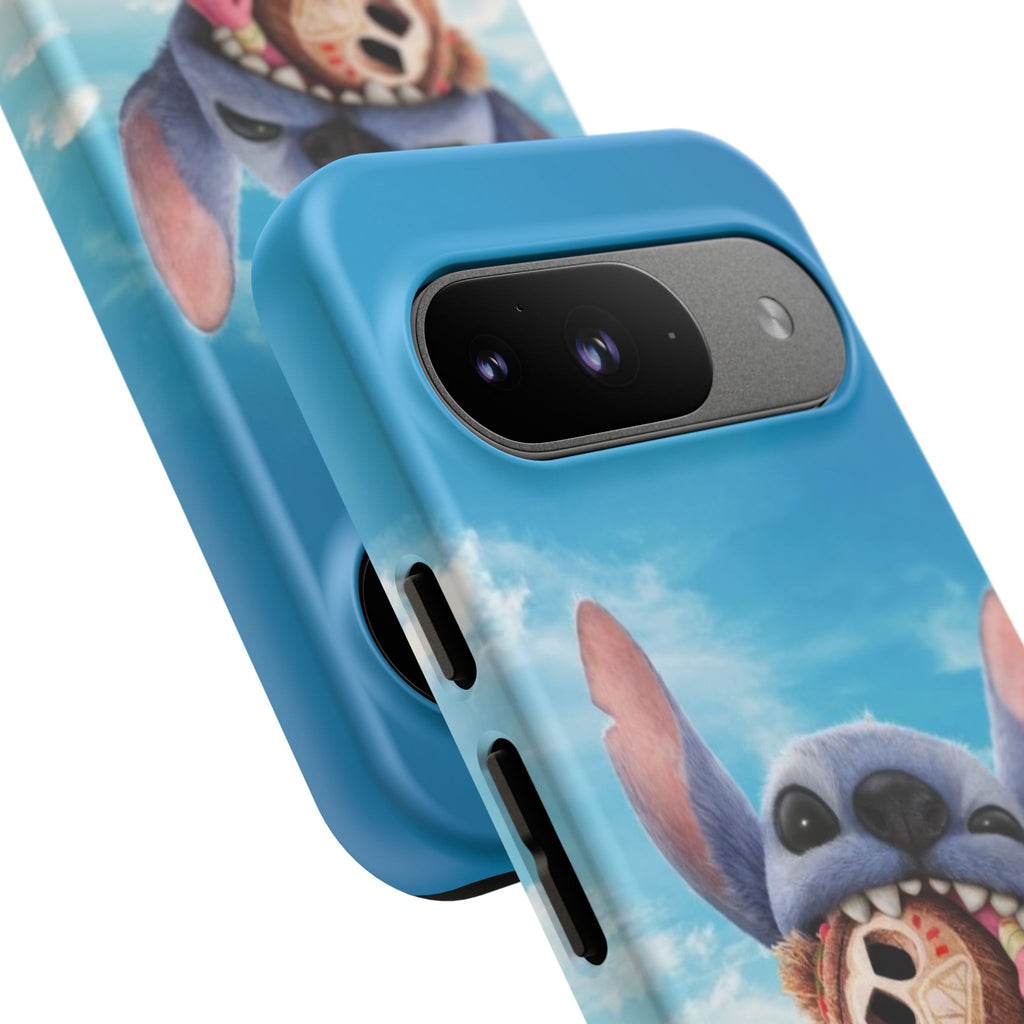 Stitch Beach Sunset Landscape Phone Case for iPhone, Samsung Galaxy, & Pixel Phones