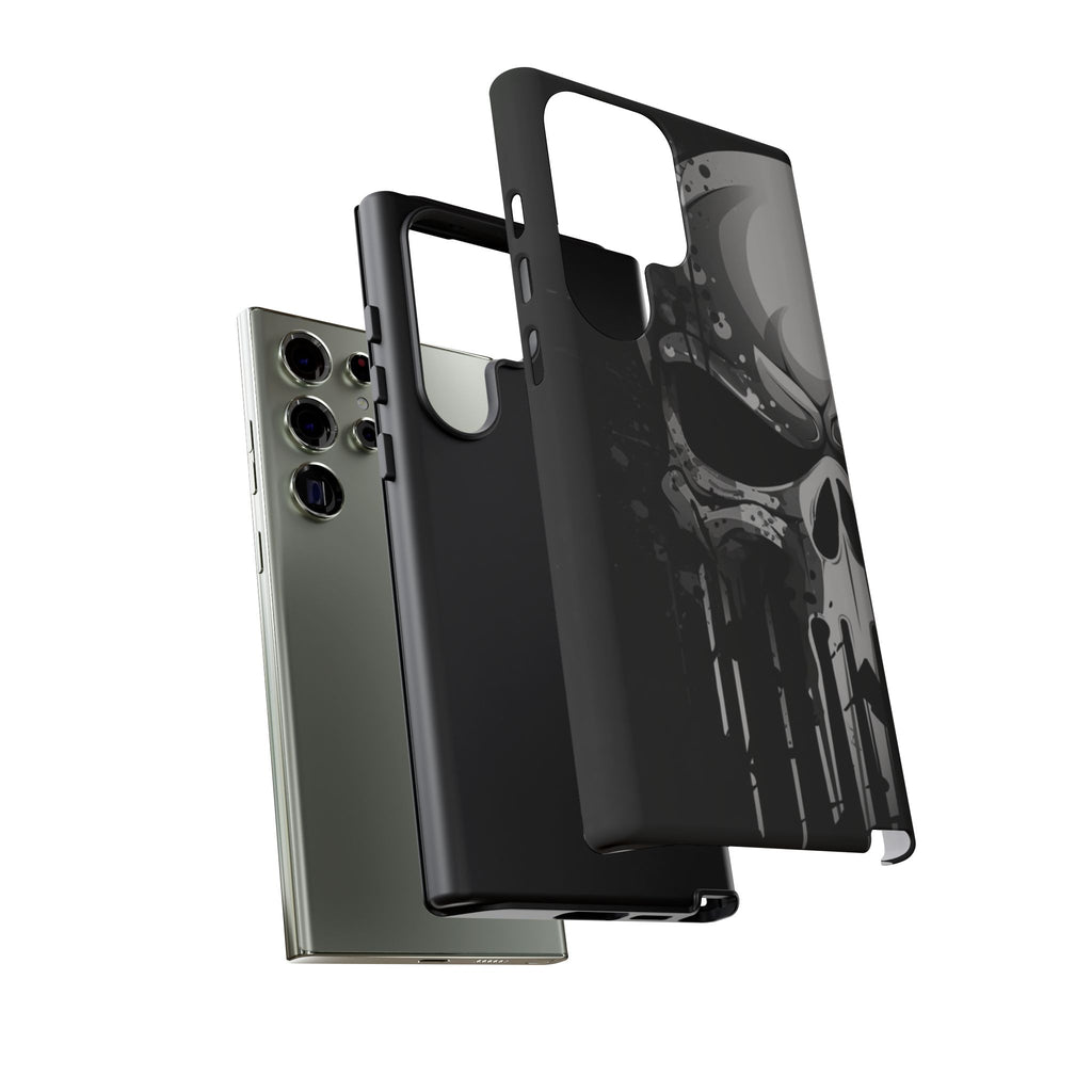 Punisher Skull Tough Cases for iPhones, Samsung, and Pixel