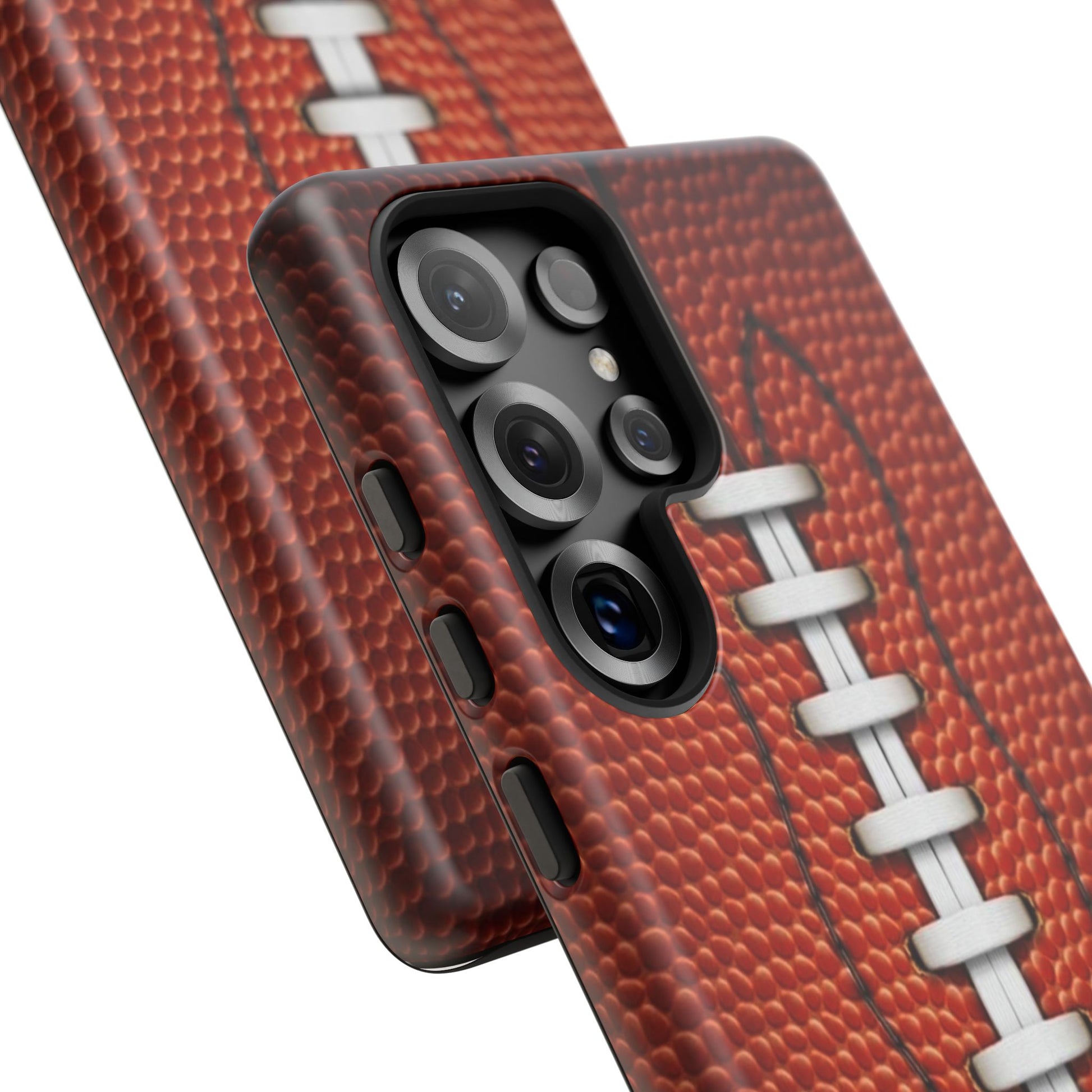 Football Pigskin Print Tough Cases for iPhones, Samsung, and Pixel
