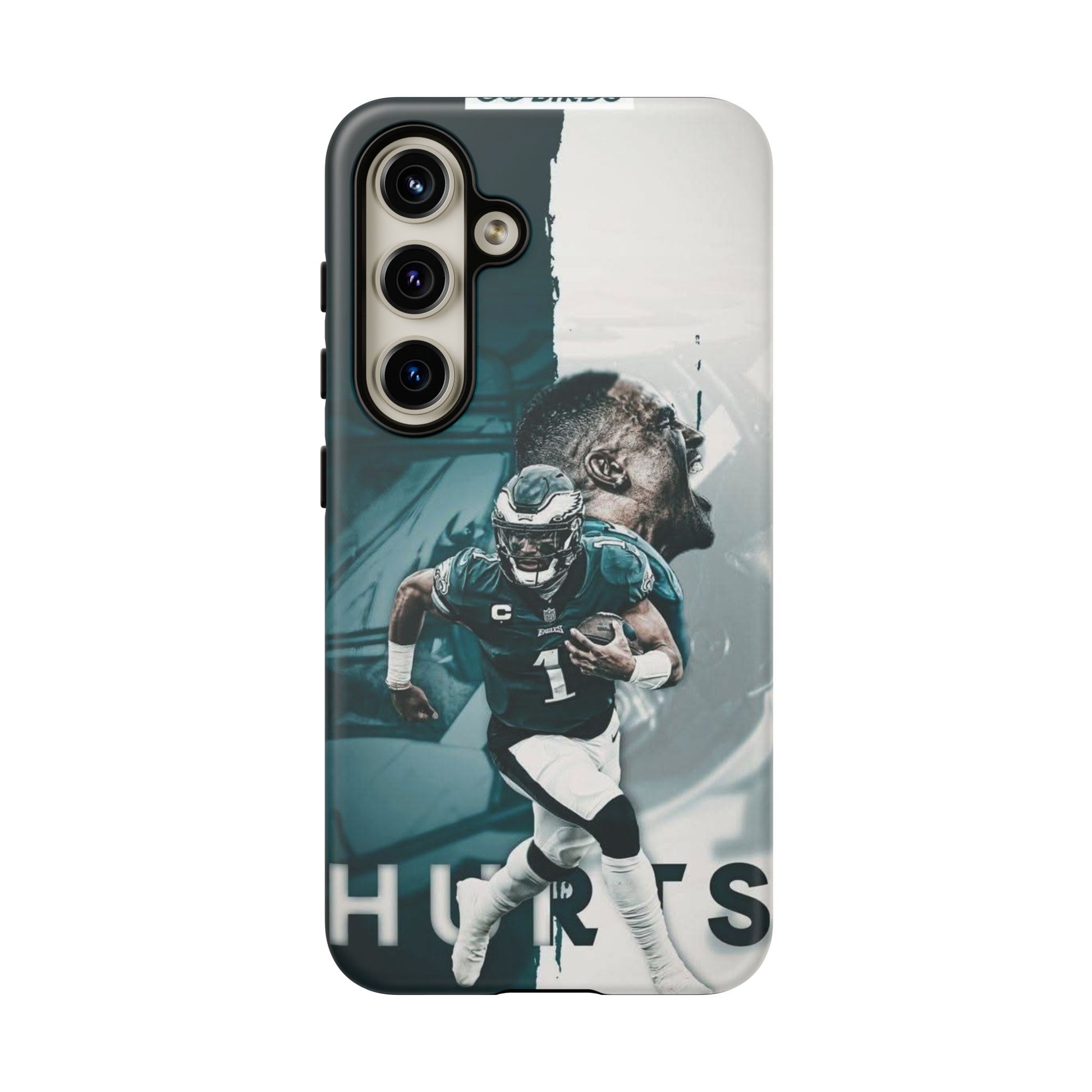 Jalen Hurts Eagles Football Tough Cases for iPhones, Samsung, and Pixel