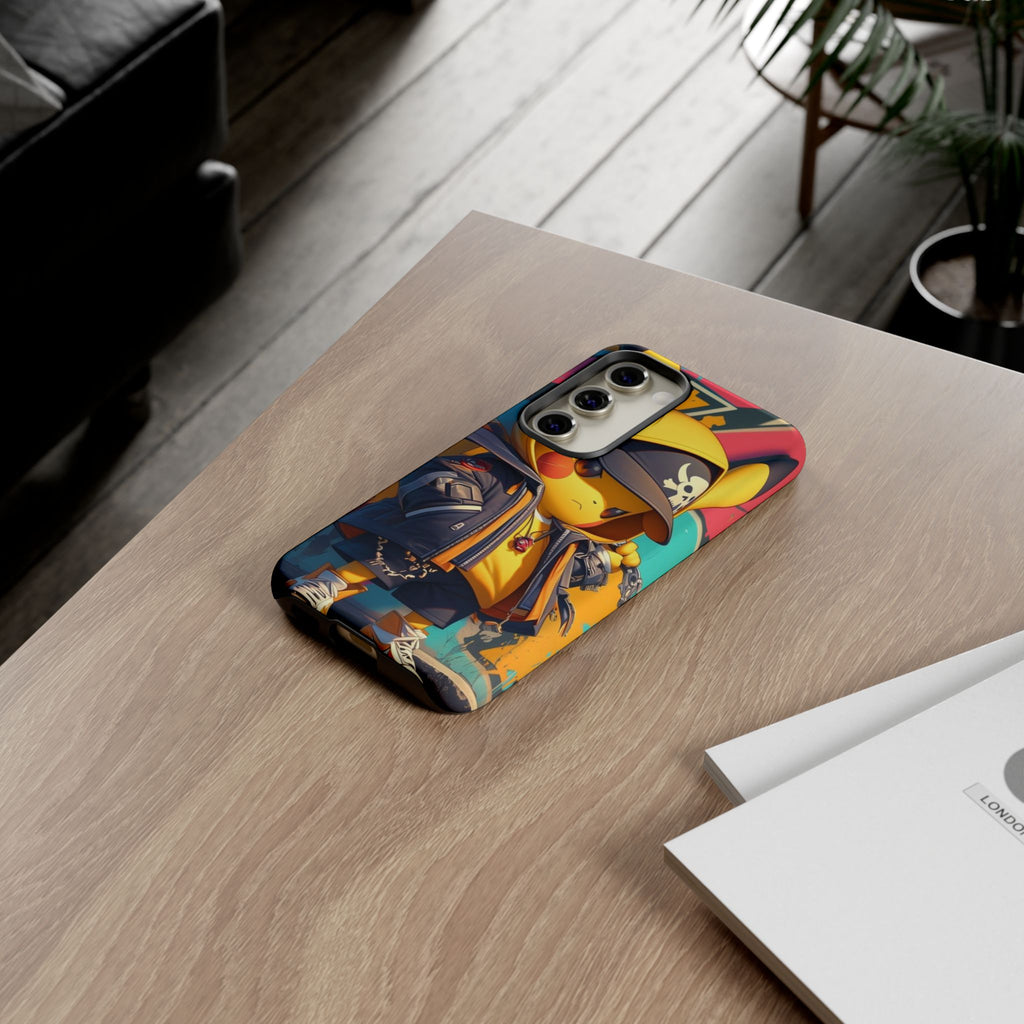 Cute Poke Bear Phone Case, Tough Cases for iPhones, Samsung, and Pixel