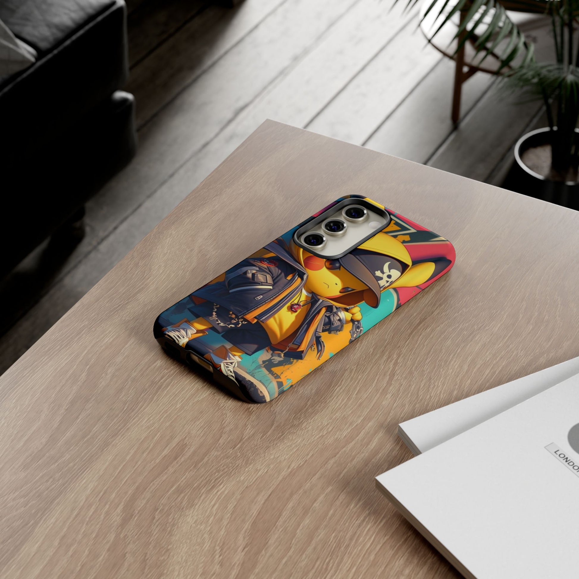 Cute Poke Bear Phone Case, Tough Cases for iPhones, Samsung, and Pixel
