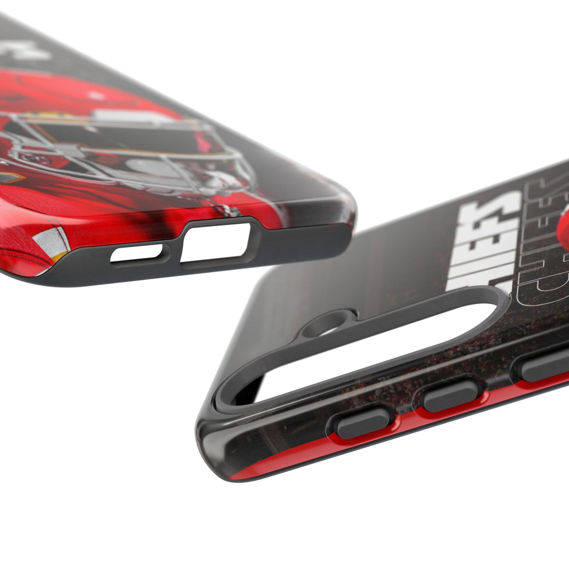 Kansas City Chiefs Football Helmet Logo Tough Cases for iPhones, Samsung, and Pixel