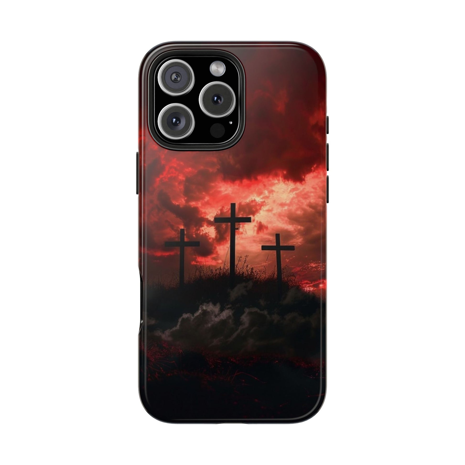 Crosses at Golgotha Christian Cases for iPhones & Samsung Phones