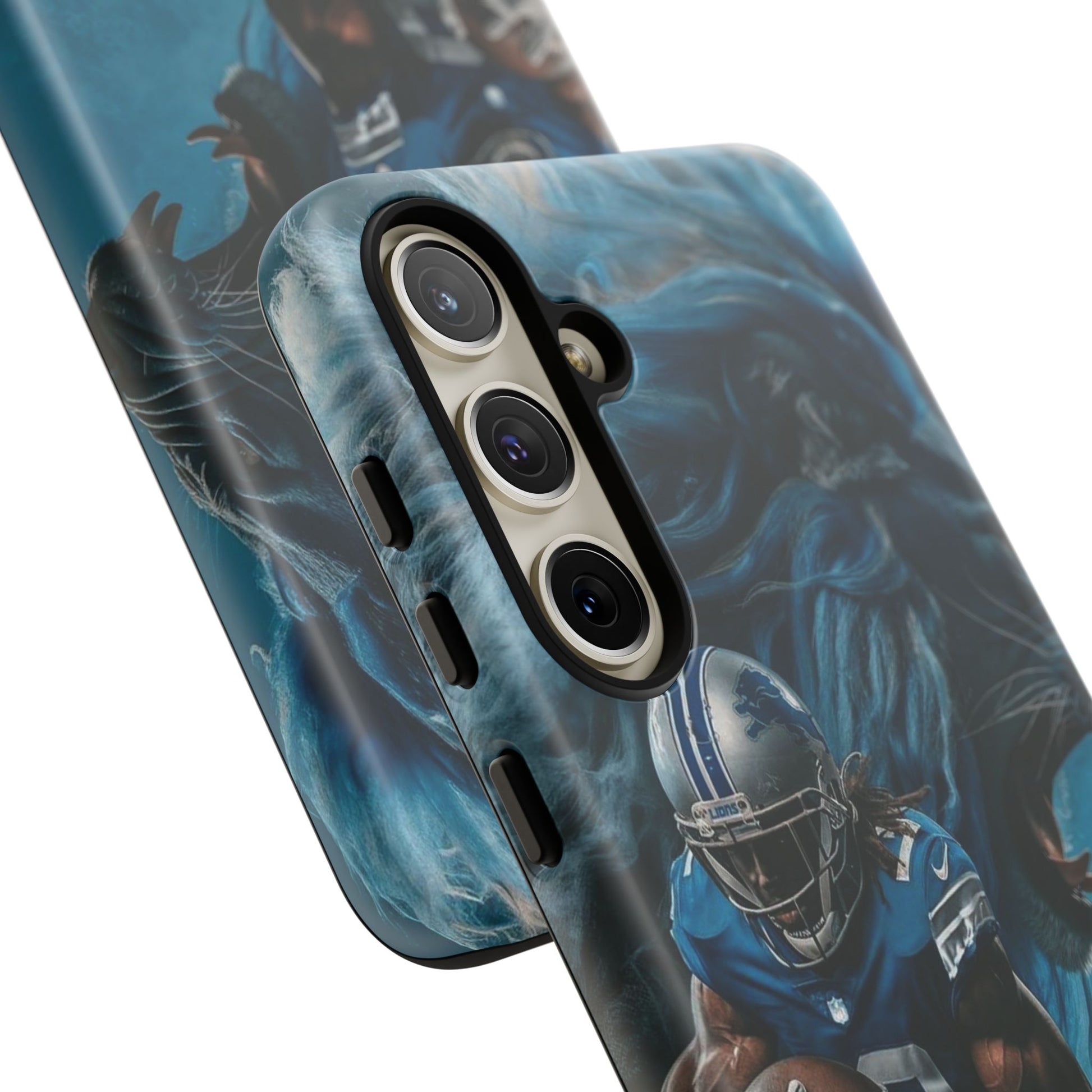 Detroit Lions Player Football Phone Case, Tough Cases for iPhones, Samsung, and Pixel