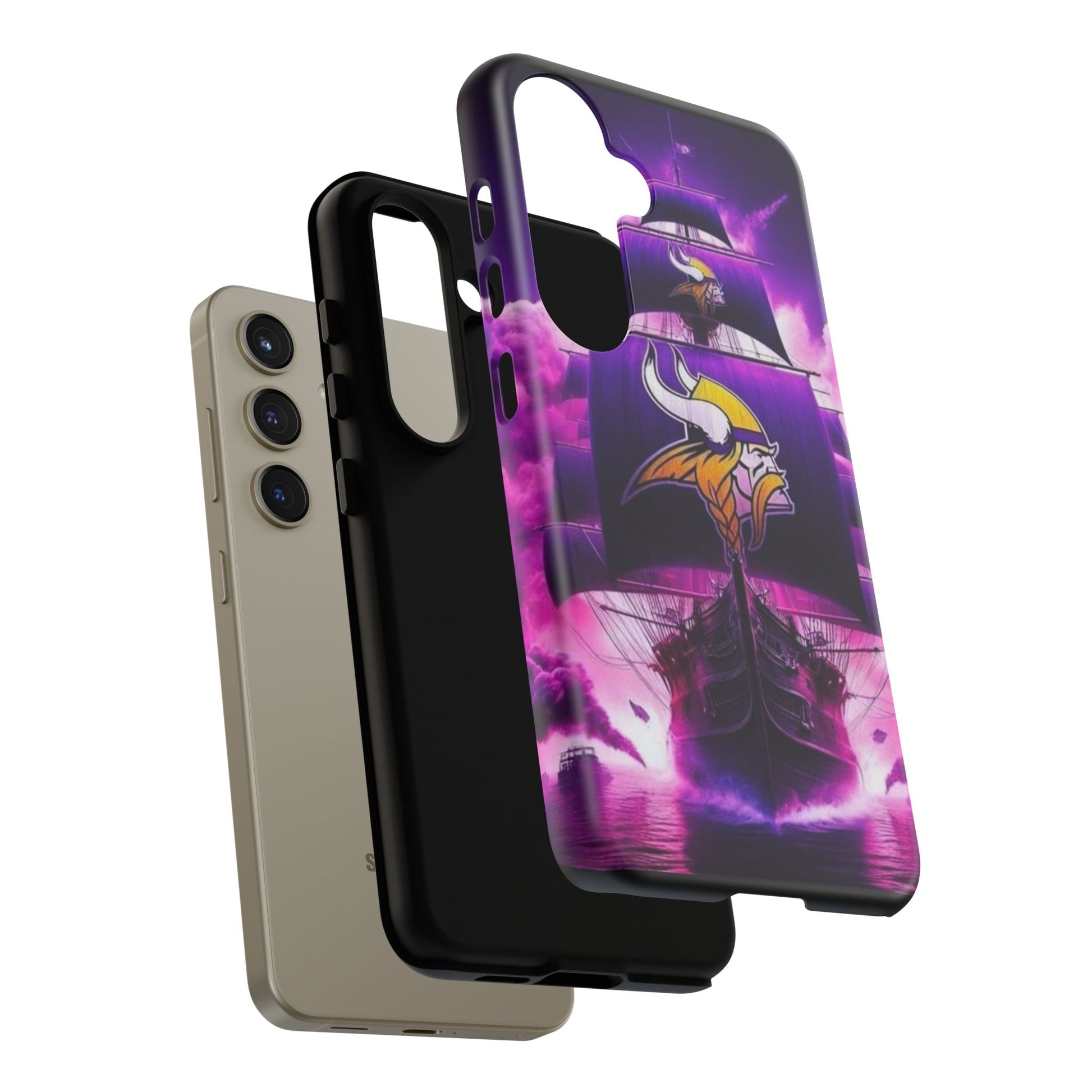 Minnesota Vikings Ship Football Phone Case, Tough Cases for iPhones, Samsung, and Pixel