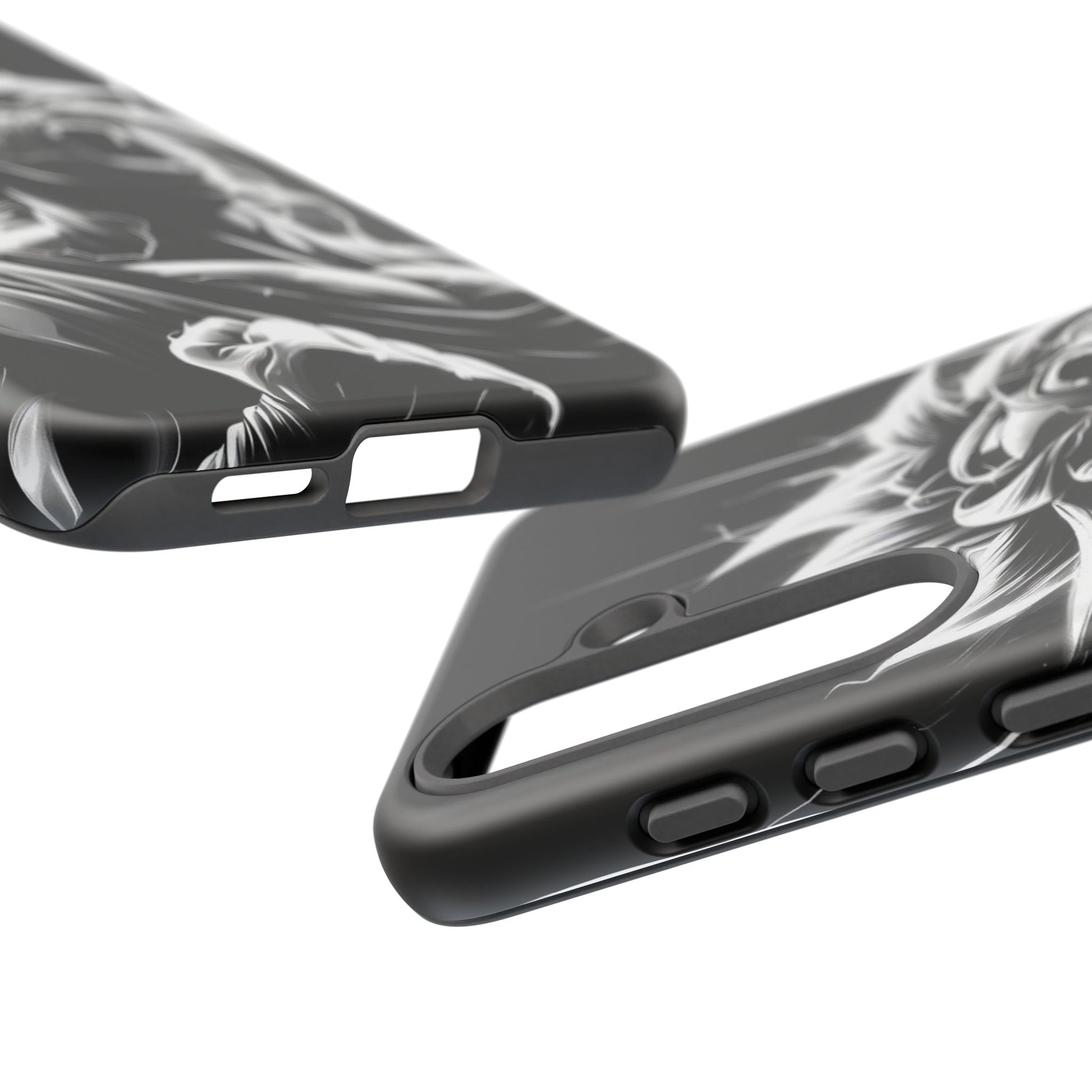 Anime Saiyan Rage Dragon ball Z Tough Cases for iPhones, Samsung, and Pixel
