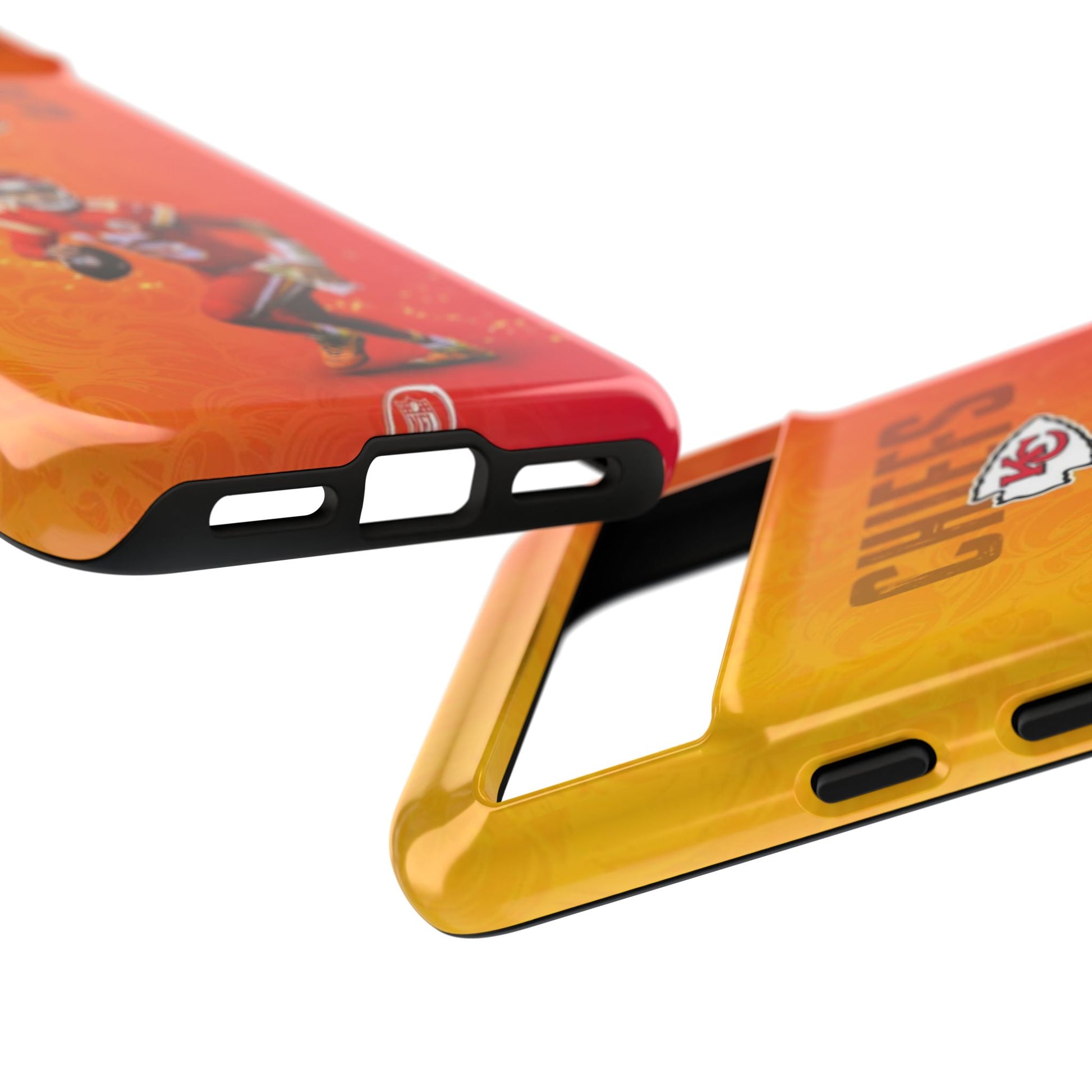 Kansas City Chiefs Patrick Mahomes Football Tough Cases for iPhones, Samsung, and Pixel