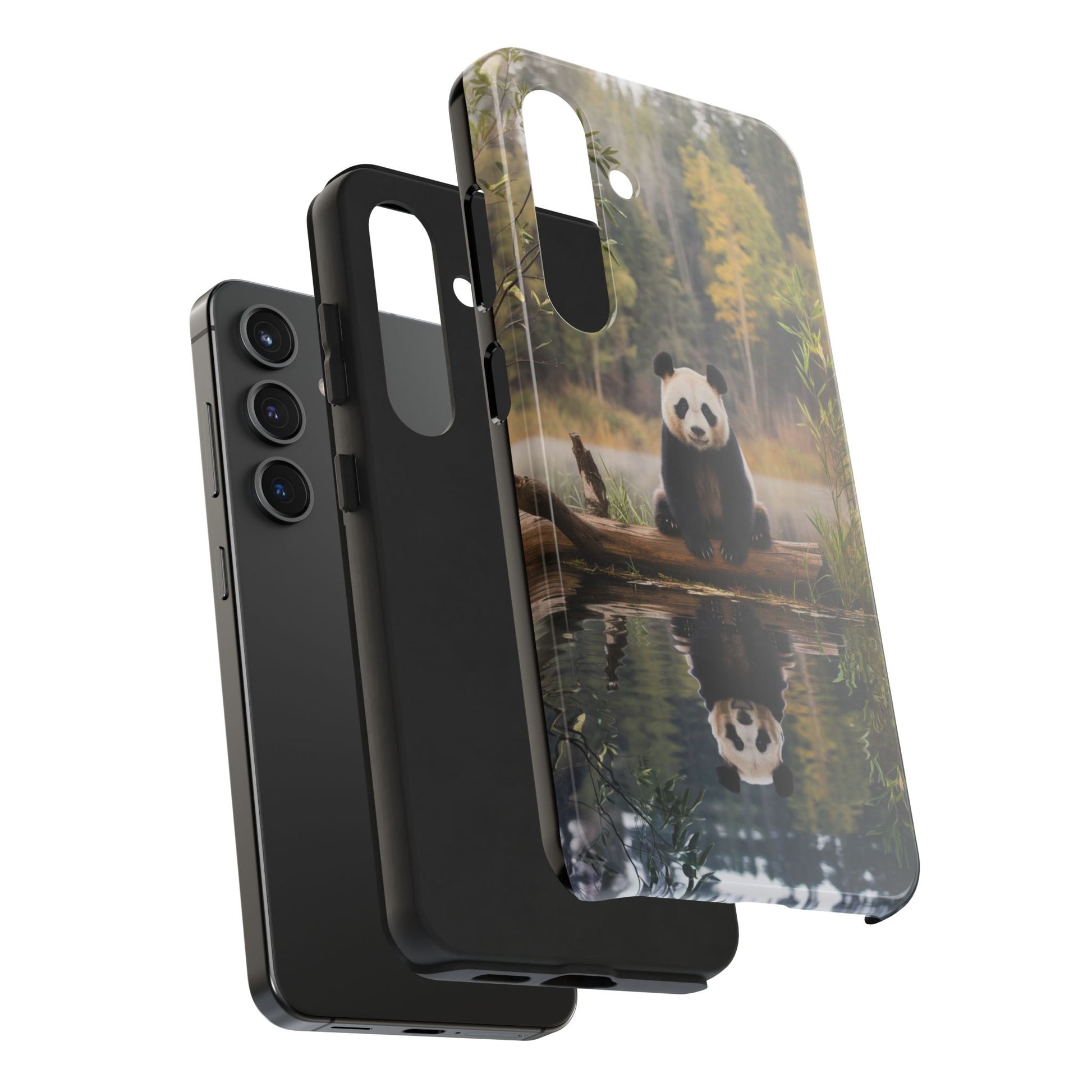 Cute Panda Theme Phone Cases for iPhones & Samsung Phones