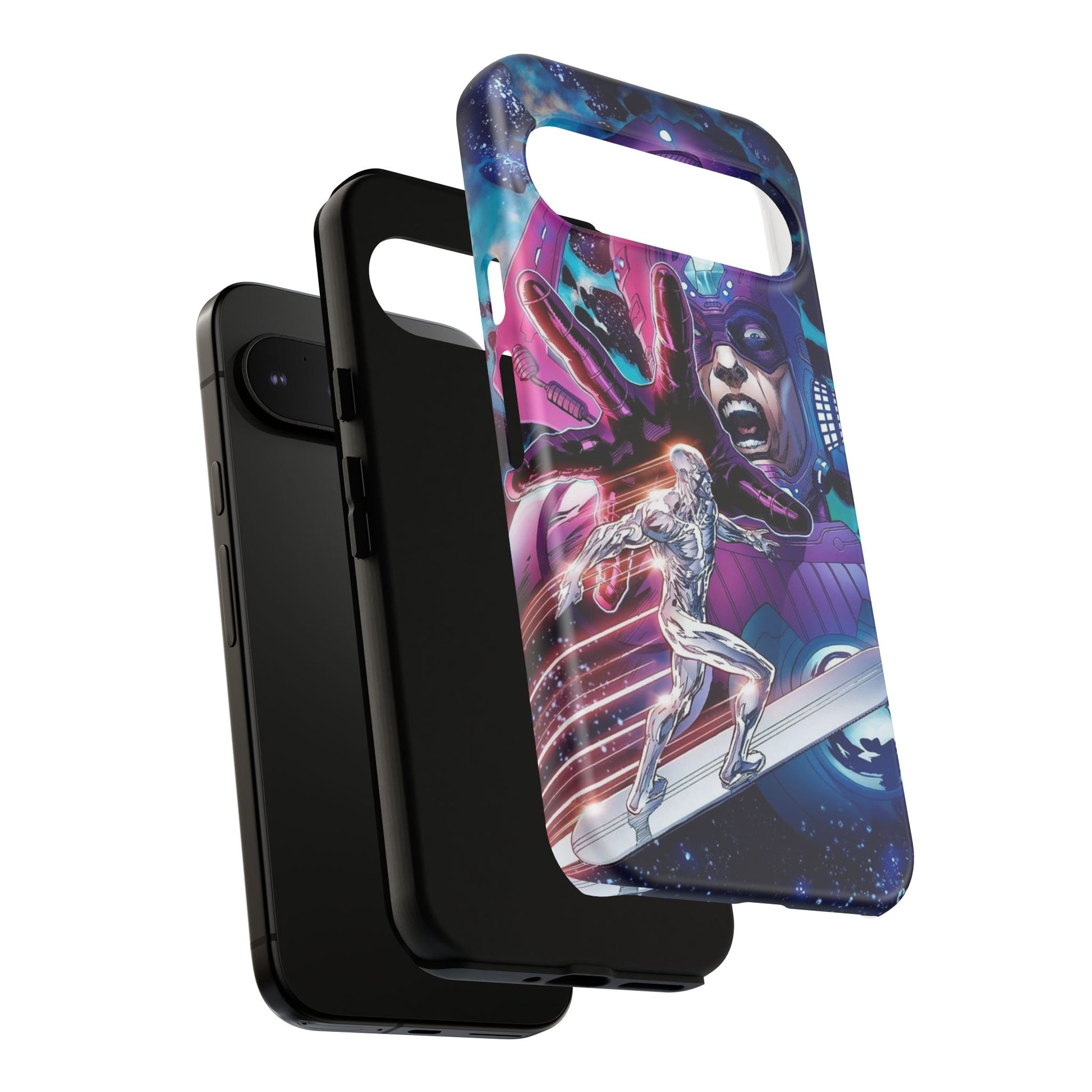 Galactus x Silver Surfer Marvel Phone Case, Tough Cases for iPhones, Samsung, and Pixel