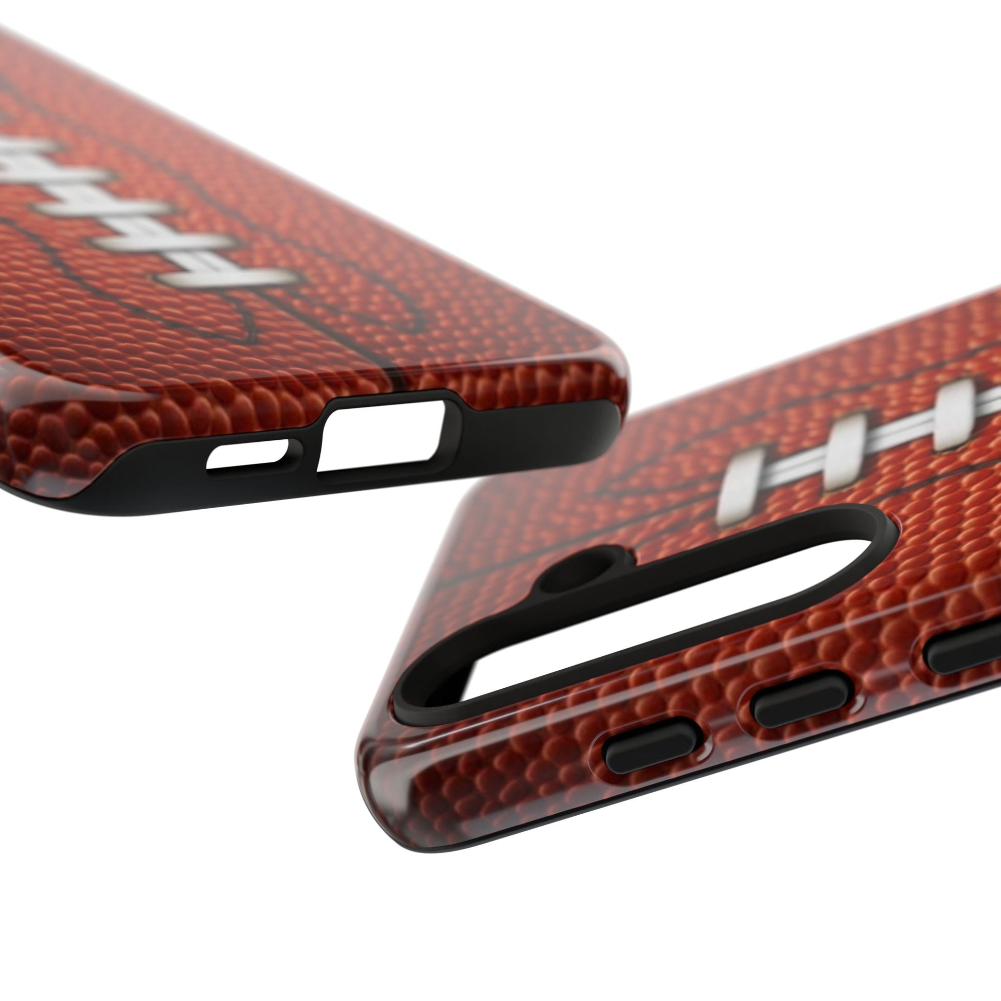 Football Pigskin Print Tough Cases for iPhones, Samsung, and Pixel