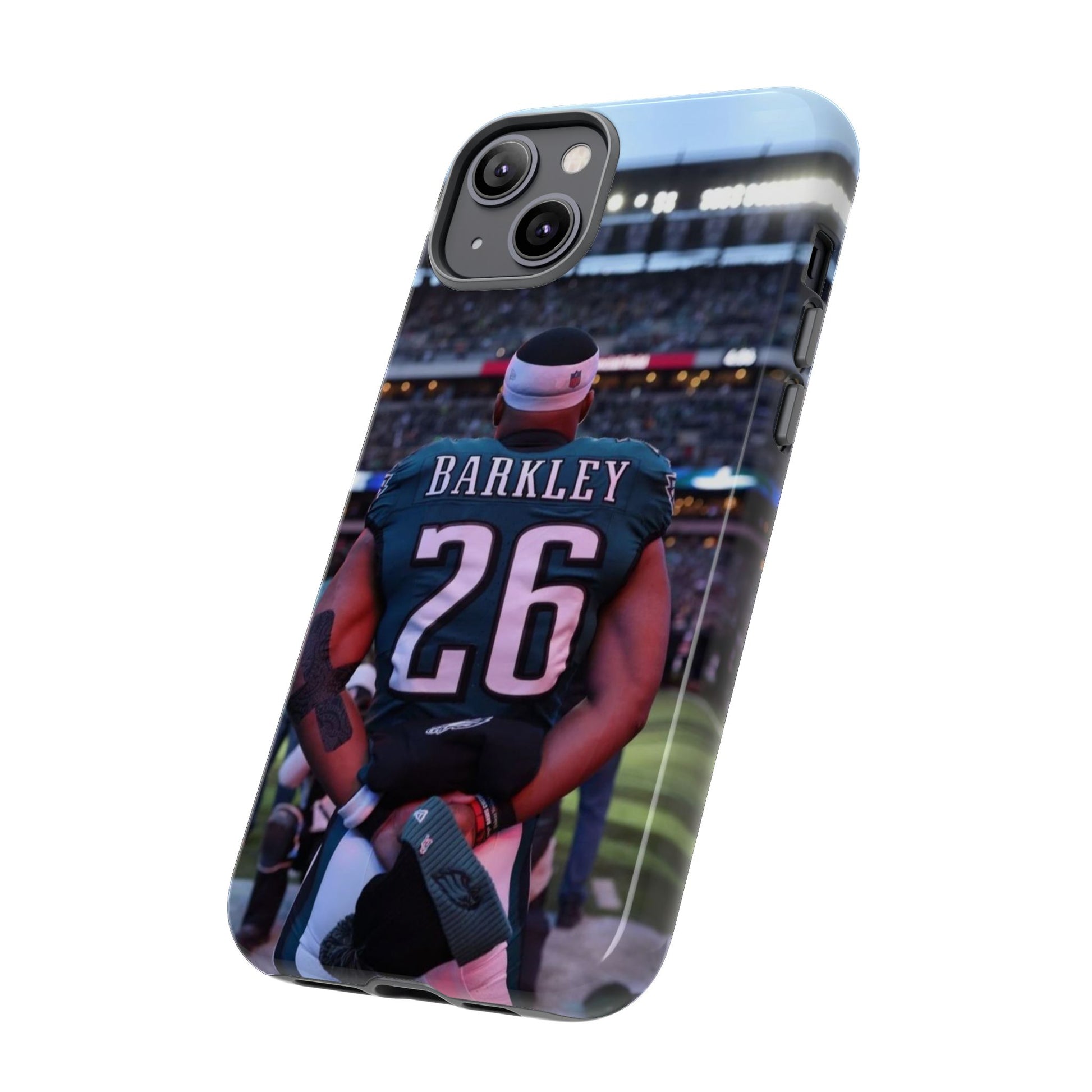 Eagles Football Saquon Barkley Tough Cases for iPhones, Samsung, and Pixel