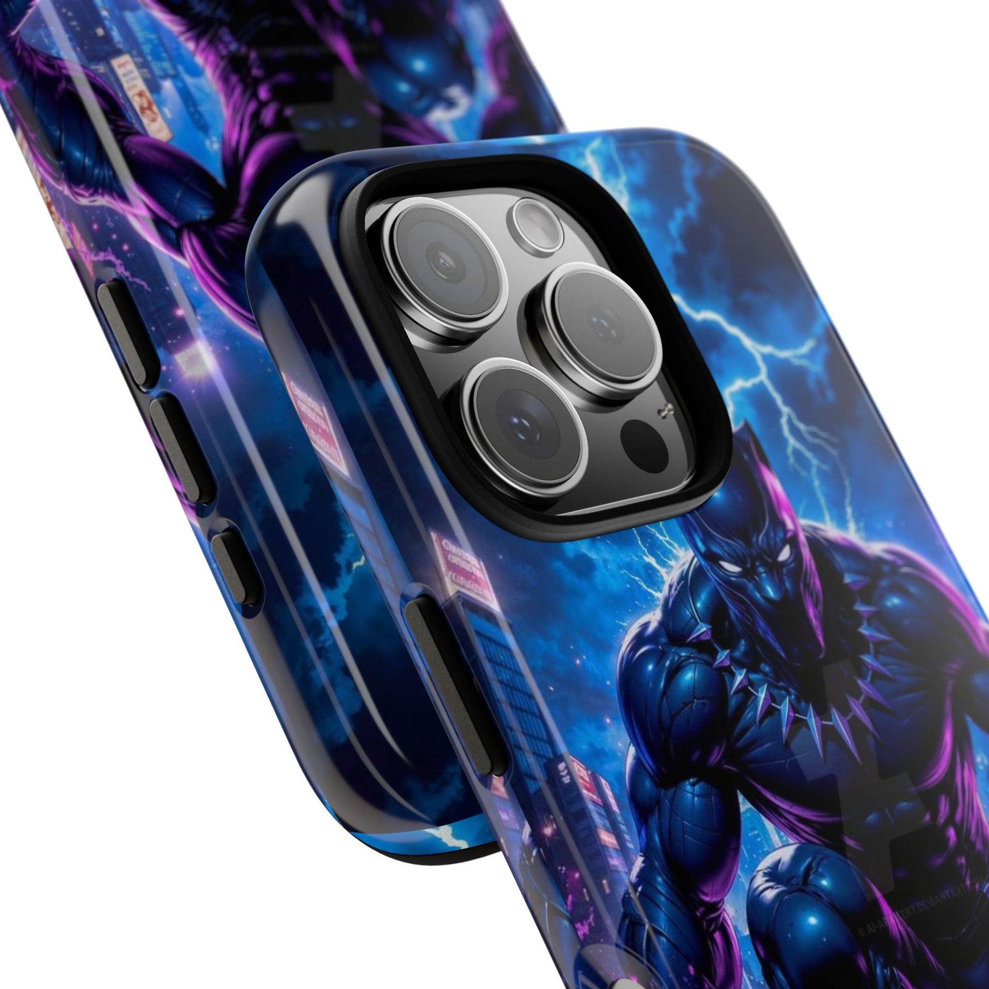 Black Panther Phone Case, Tough Cases for iPhones, Samsung, and Pixel