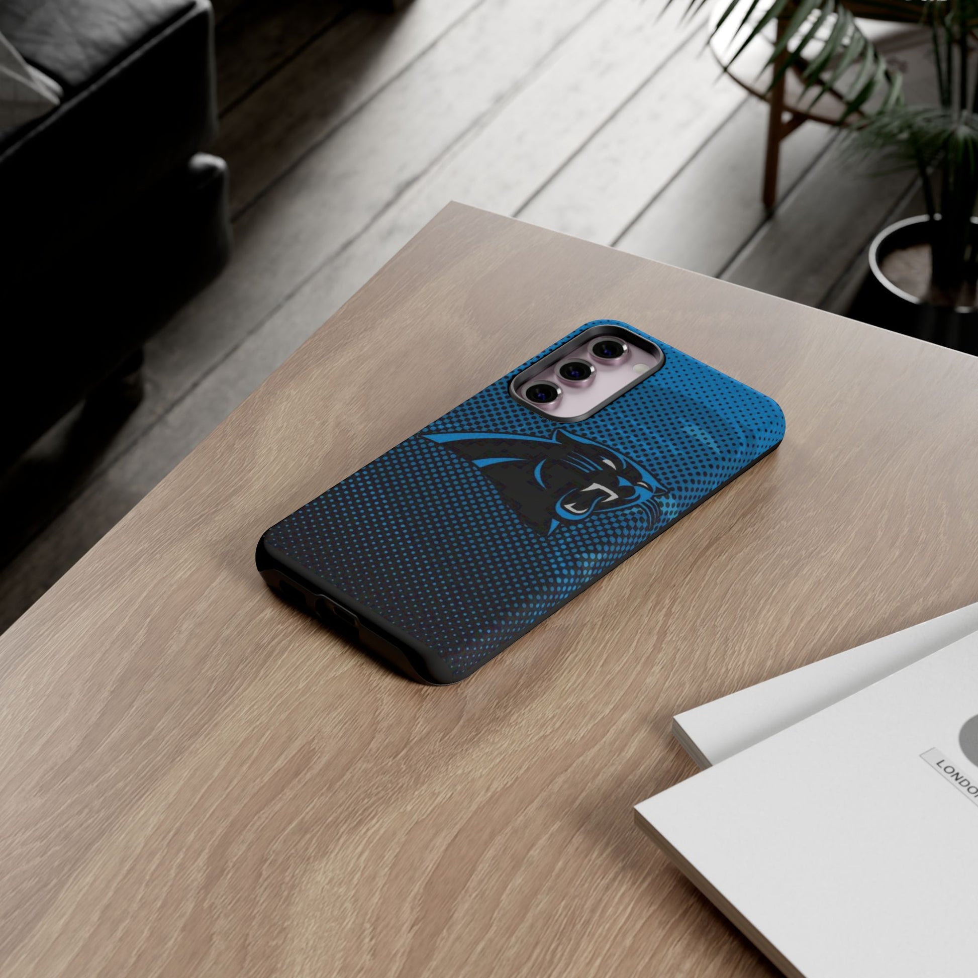 Carolina Panthers Football Logo Tough Cases for iPhones, Samsung, and Pixel