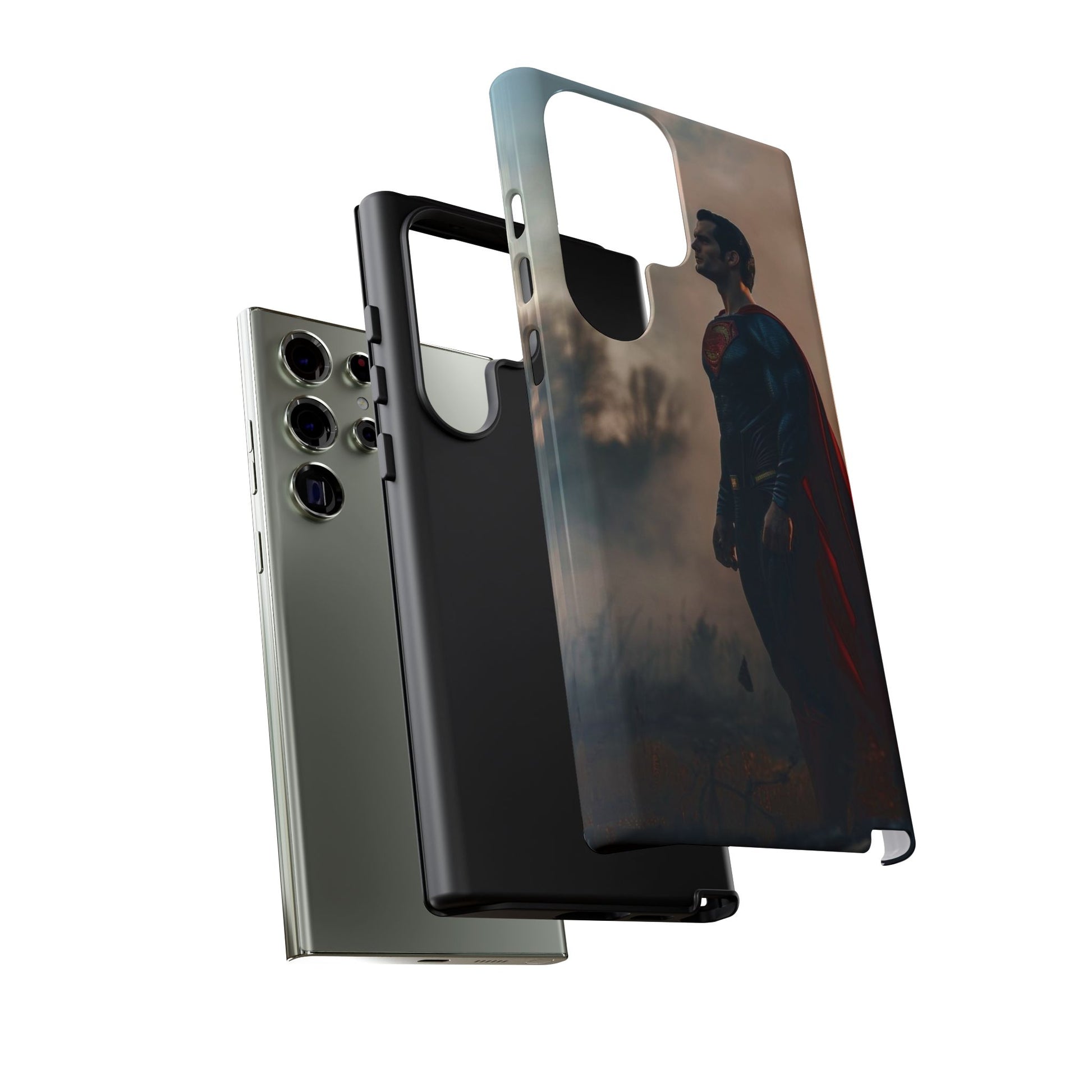 Henry Cavil Superman Tough Cases for iPhones, Samsung, and Pixel