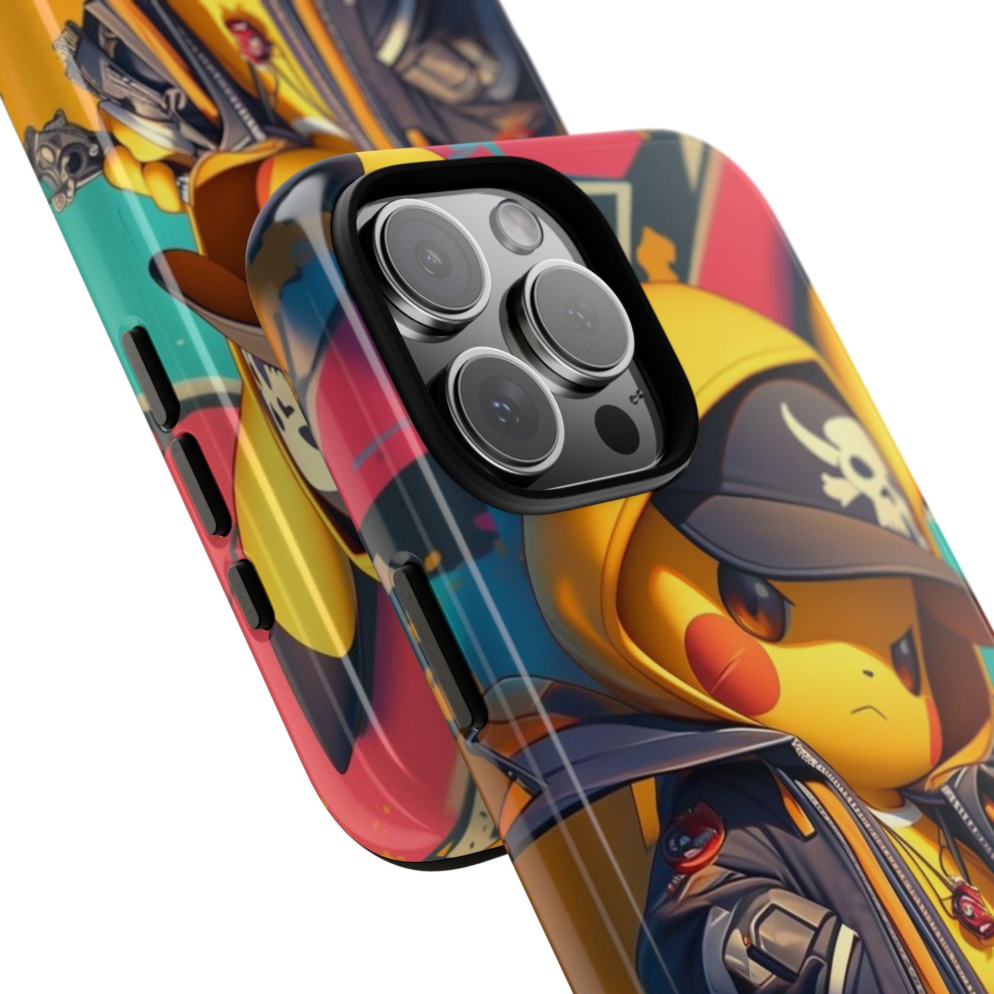 Cute Poke Bear Phone Case, Tough Cases for iPhones, Samsung, and Pixel