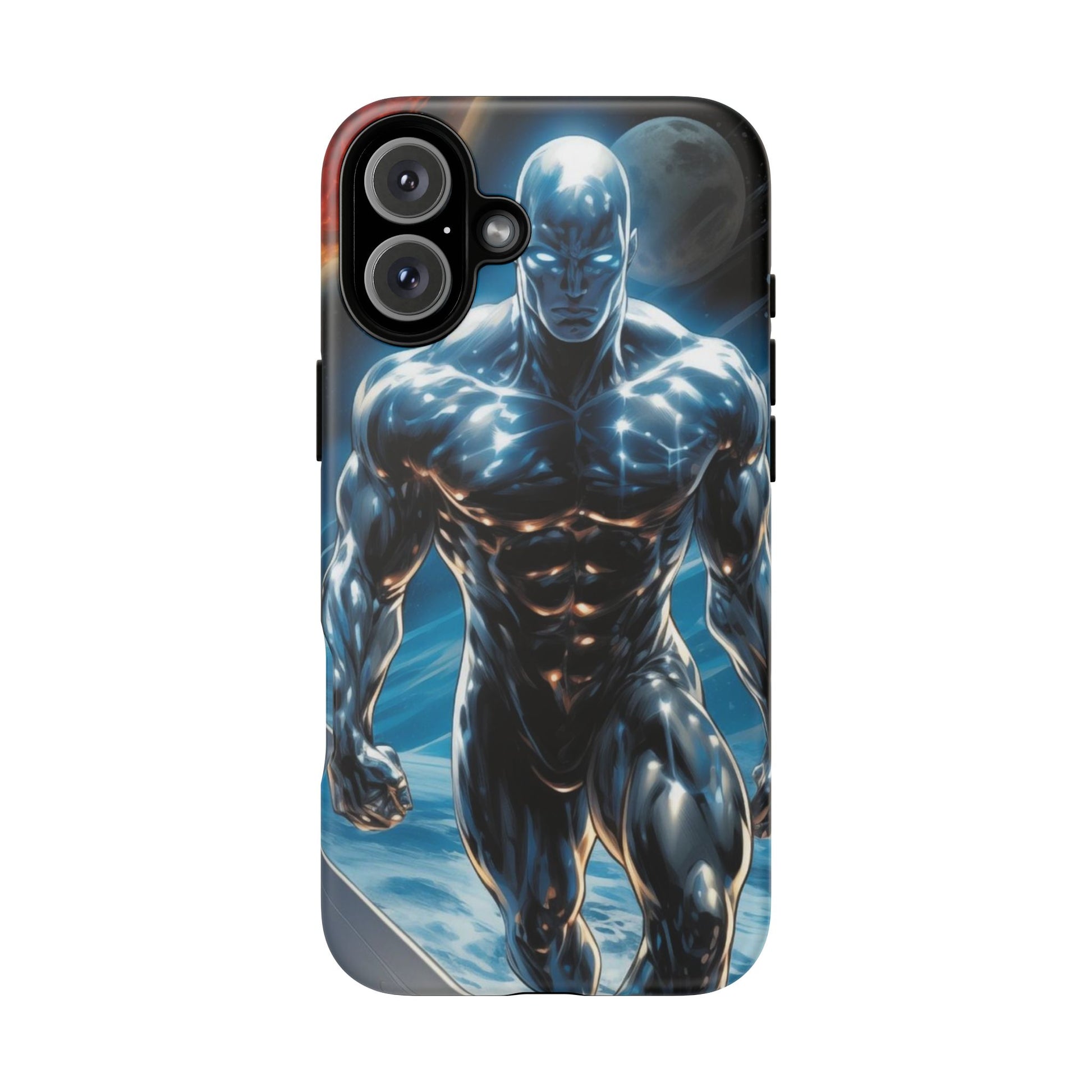 The Silver Surfer Comic Art Phone Case, Tough Cases for iPhones, Samsung, and Pixel