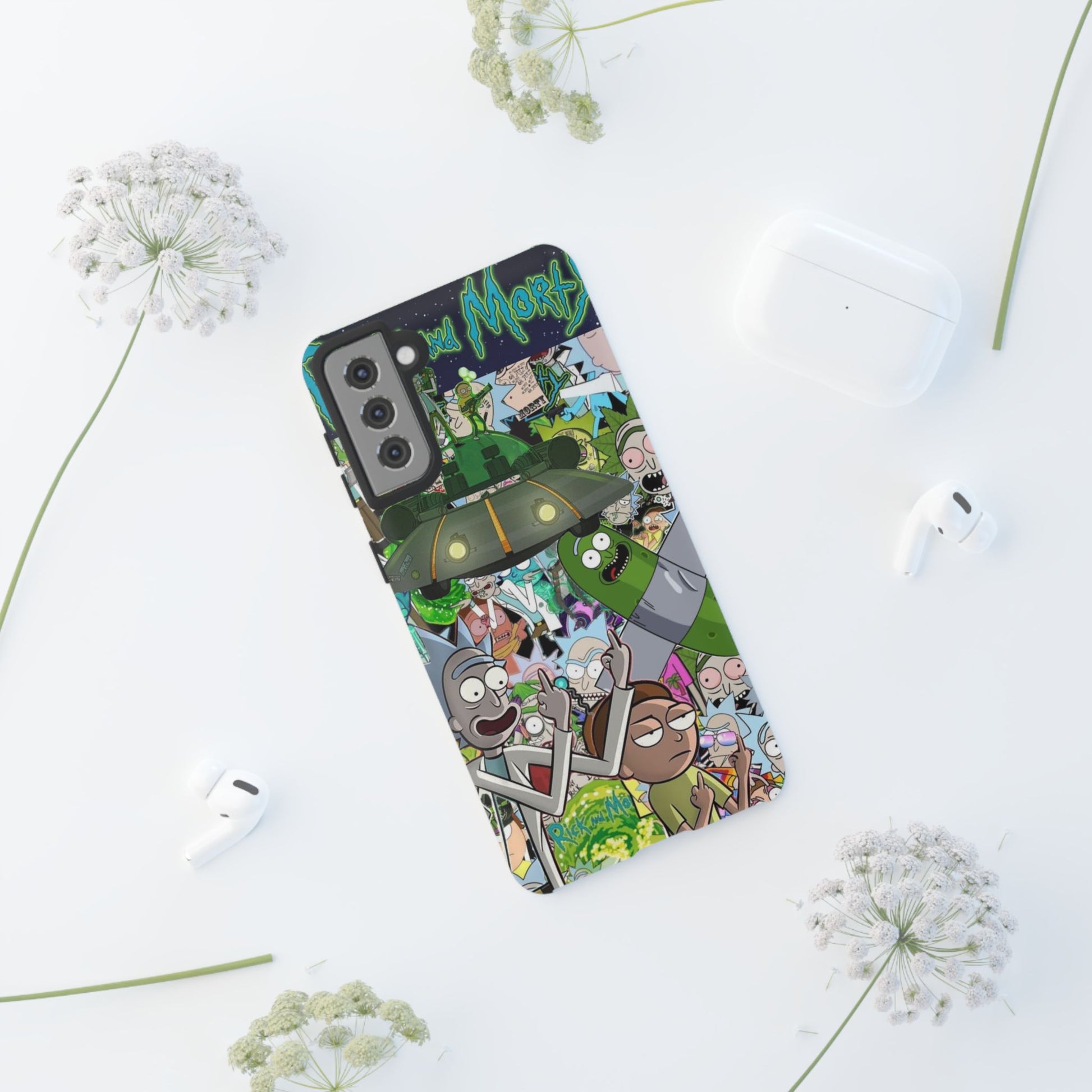 Rick and Morty Phone Case, Tough Cases for iPhones, Samsung, and Pixel