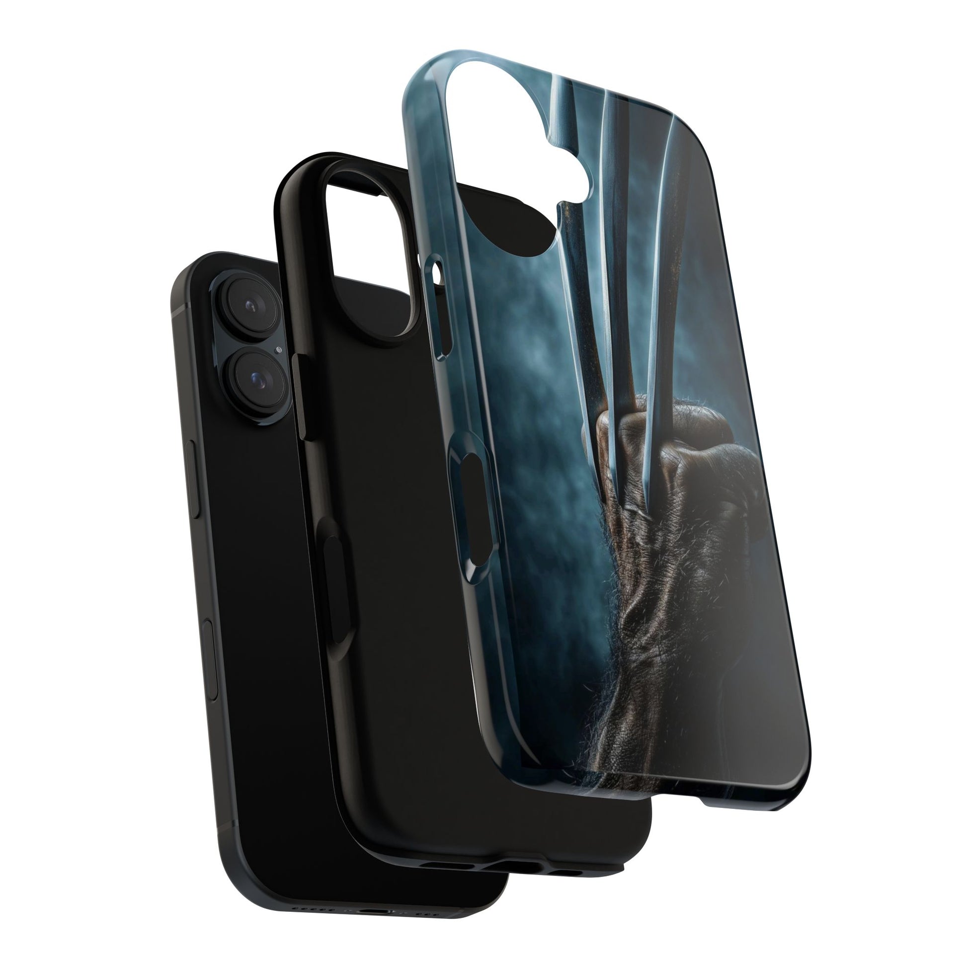Logan's Claws Wolverine Tough Cases for iPhones, Samsung, and Pixel