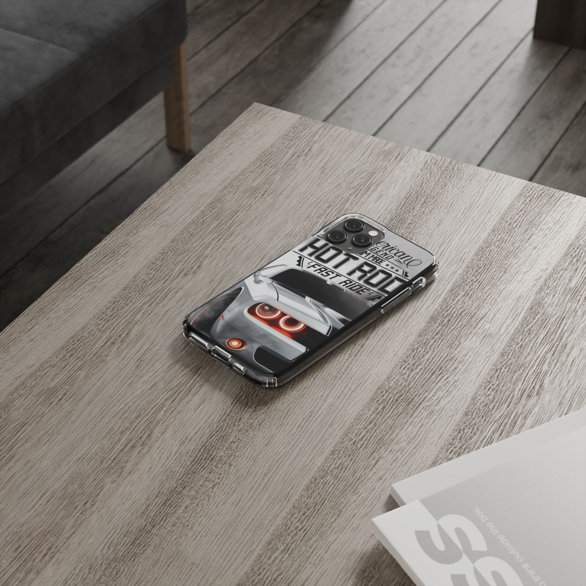 American Hot Rod Hell Cat Case for iPhone and Samsung phone