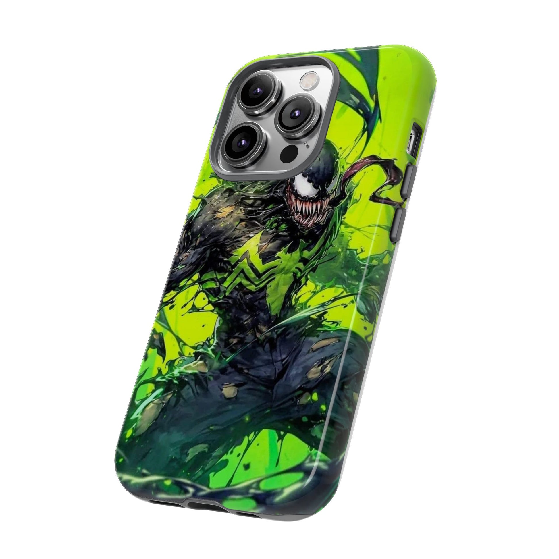 Evil Venom Phone Case, Tough Cases, Marvel Comics Phone for iPhones, Samsung, and Pixel