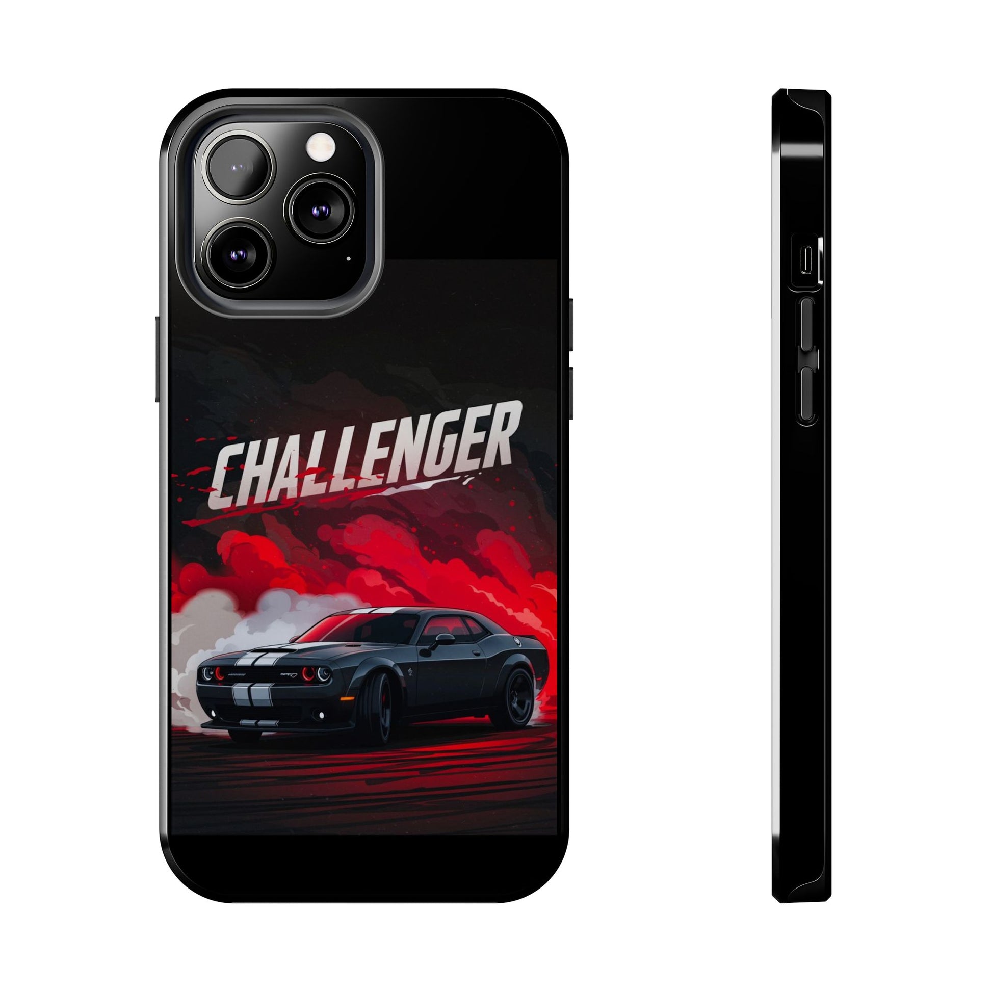 Dodge Challenger Muscle Car Hellcat Tough Phone Cases for Iphones & Samsung Phones Durable