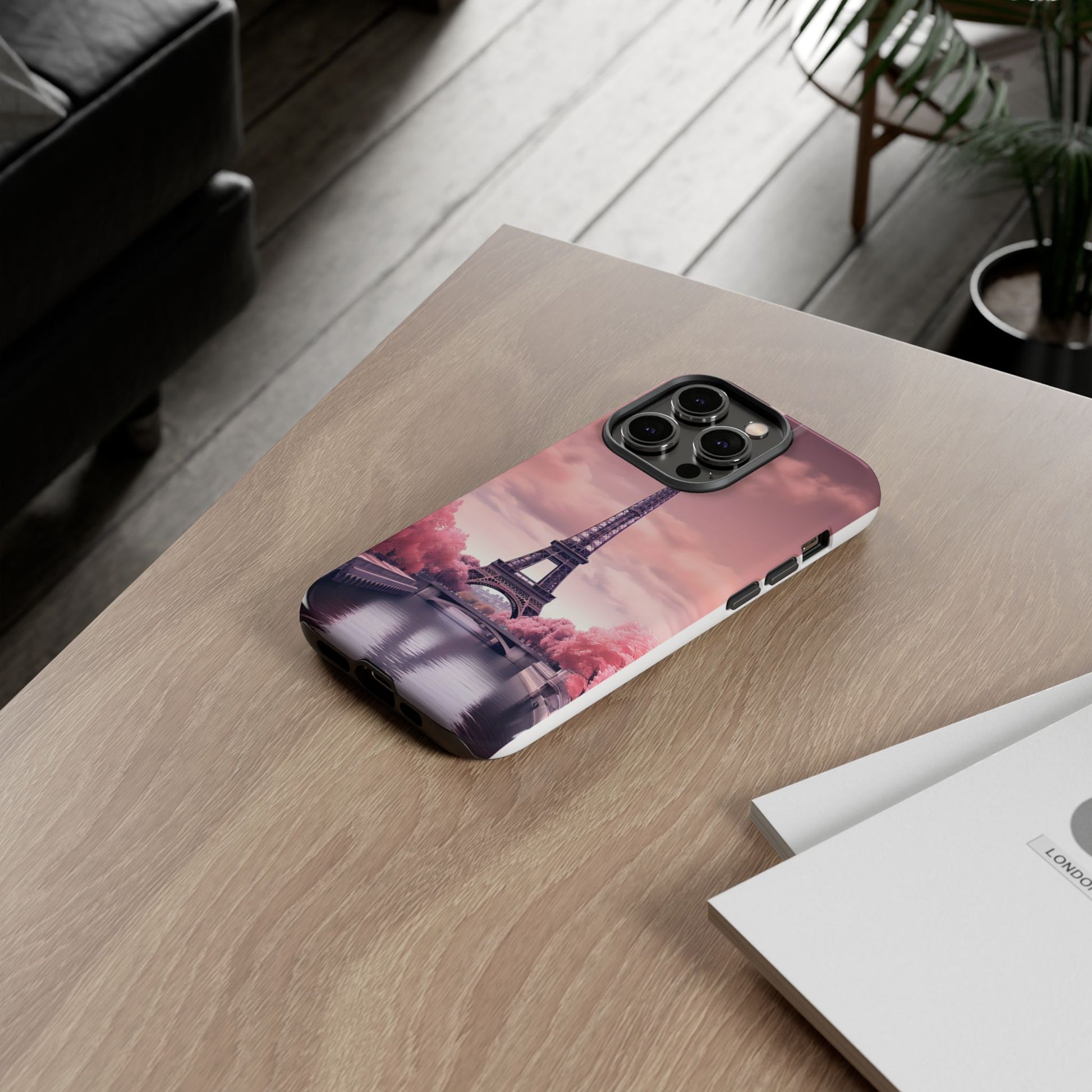 Eiffel Tower Paris Tough Cases for iPhones, Samsung, and Pixel