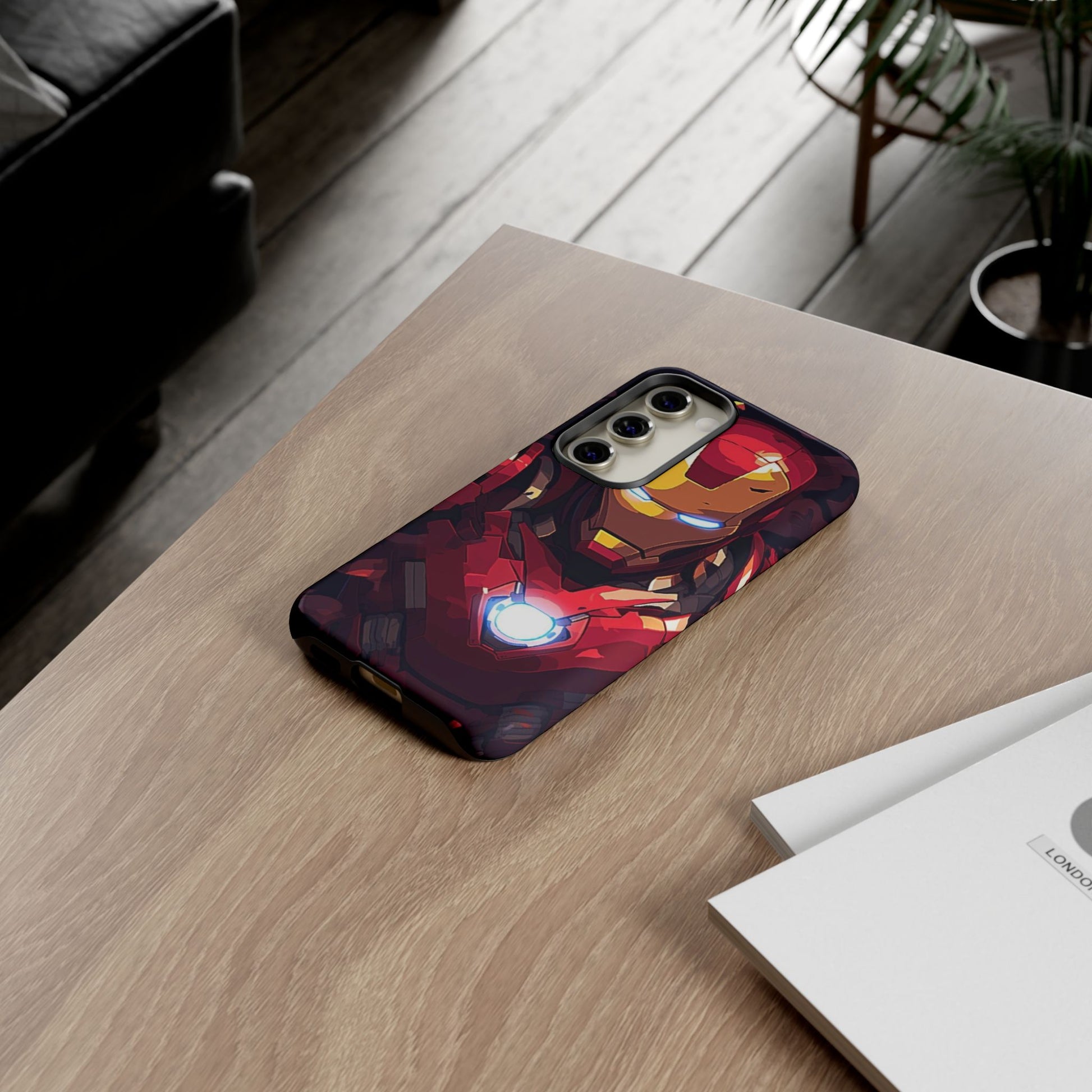 Invincible Iron Man Tough Cases for iPhones, Samsung, and Pixel