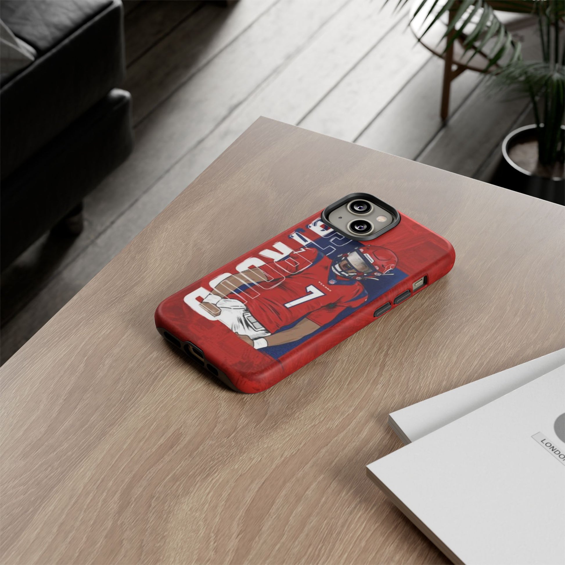 Houston Texans Football CJ Stroud Tough Cases for iPhones, Samsung, and Pixel