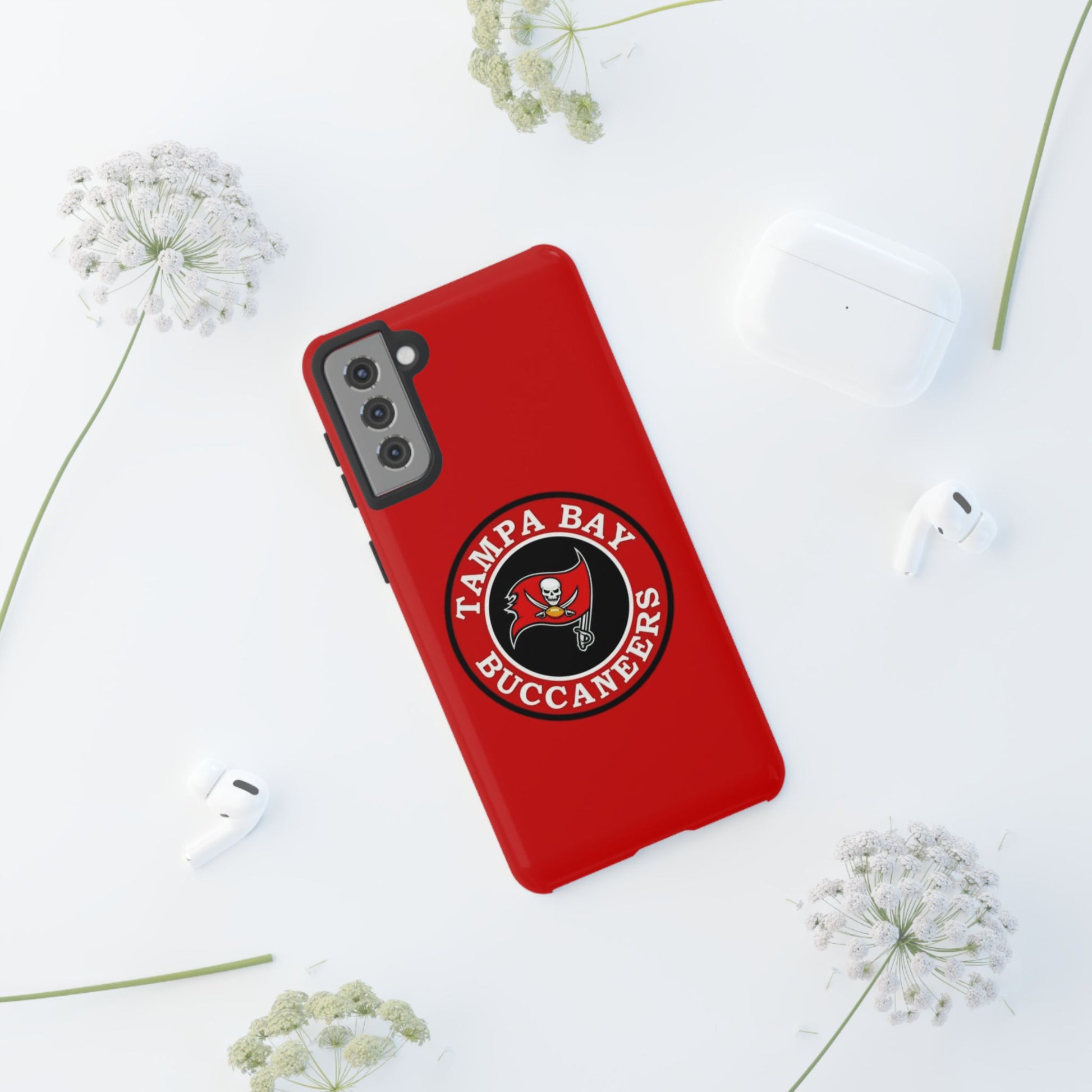 Football Tampa Bay Bucs Logo Tough Cases for iPhones, Samsung, and Pixel