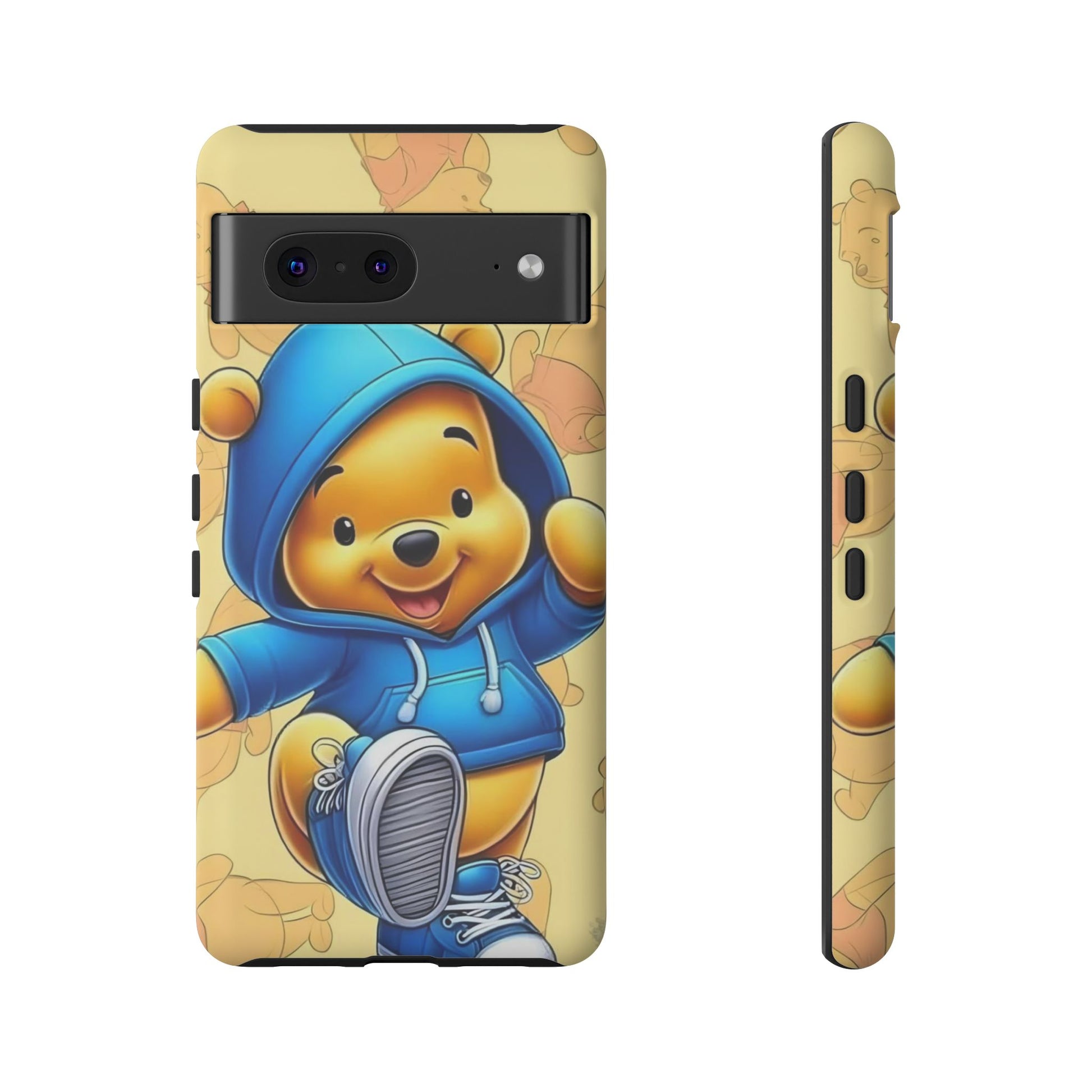 Cute Pooh Bear Phone Case, Tough Case