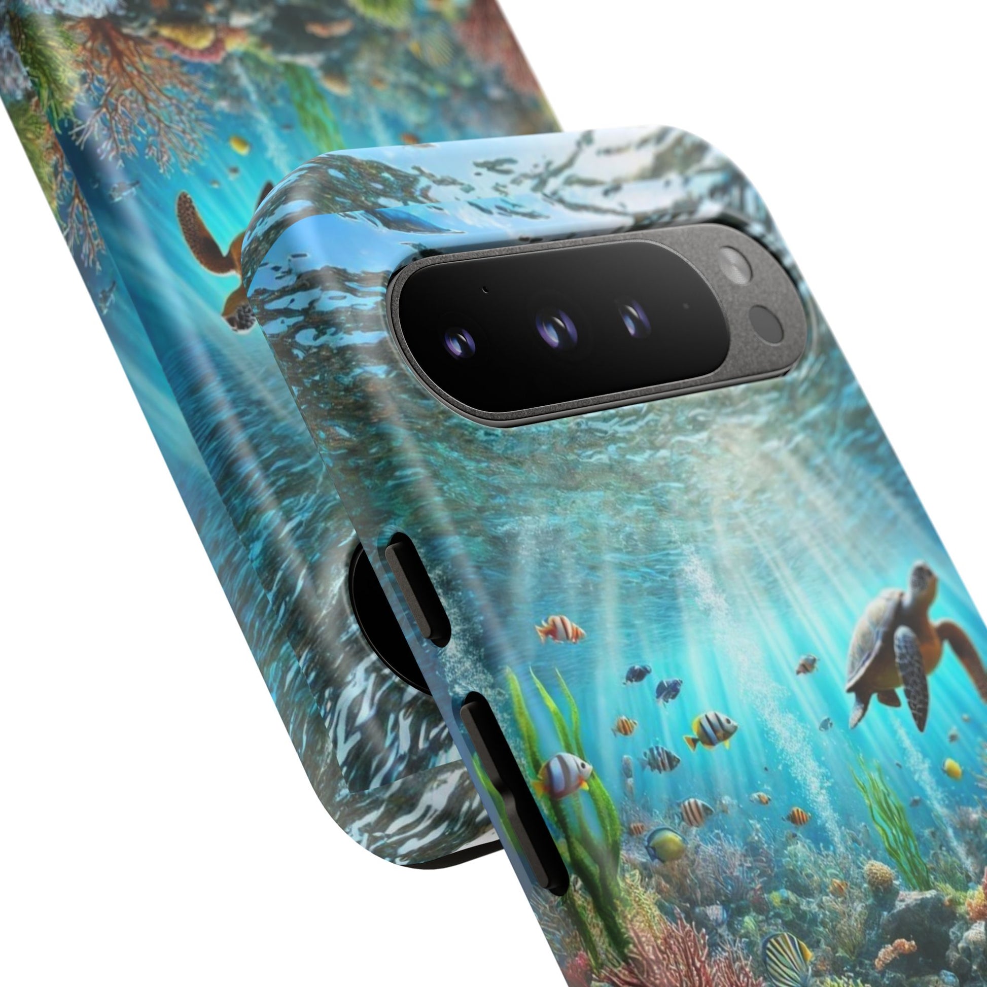 Under Sea Landscape Tough Cases for iPhones, Samsung, and Pixel