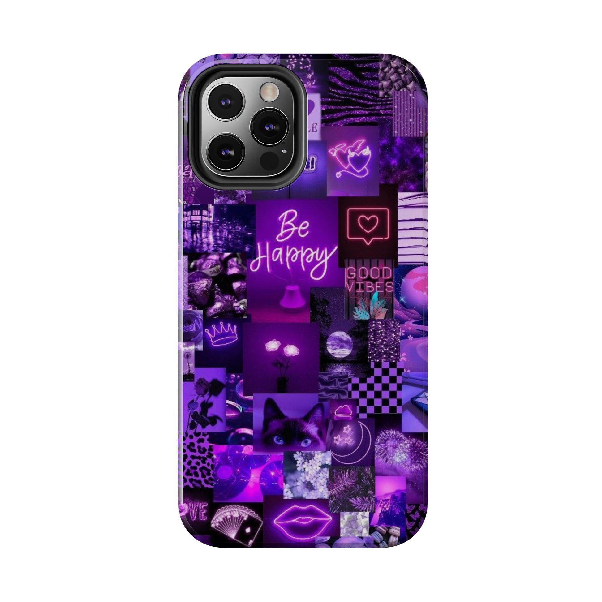 Be Happy Themed Tough Phone Cases for Iphones & Samsung Phones