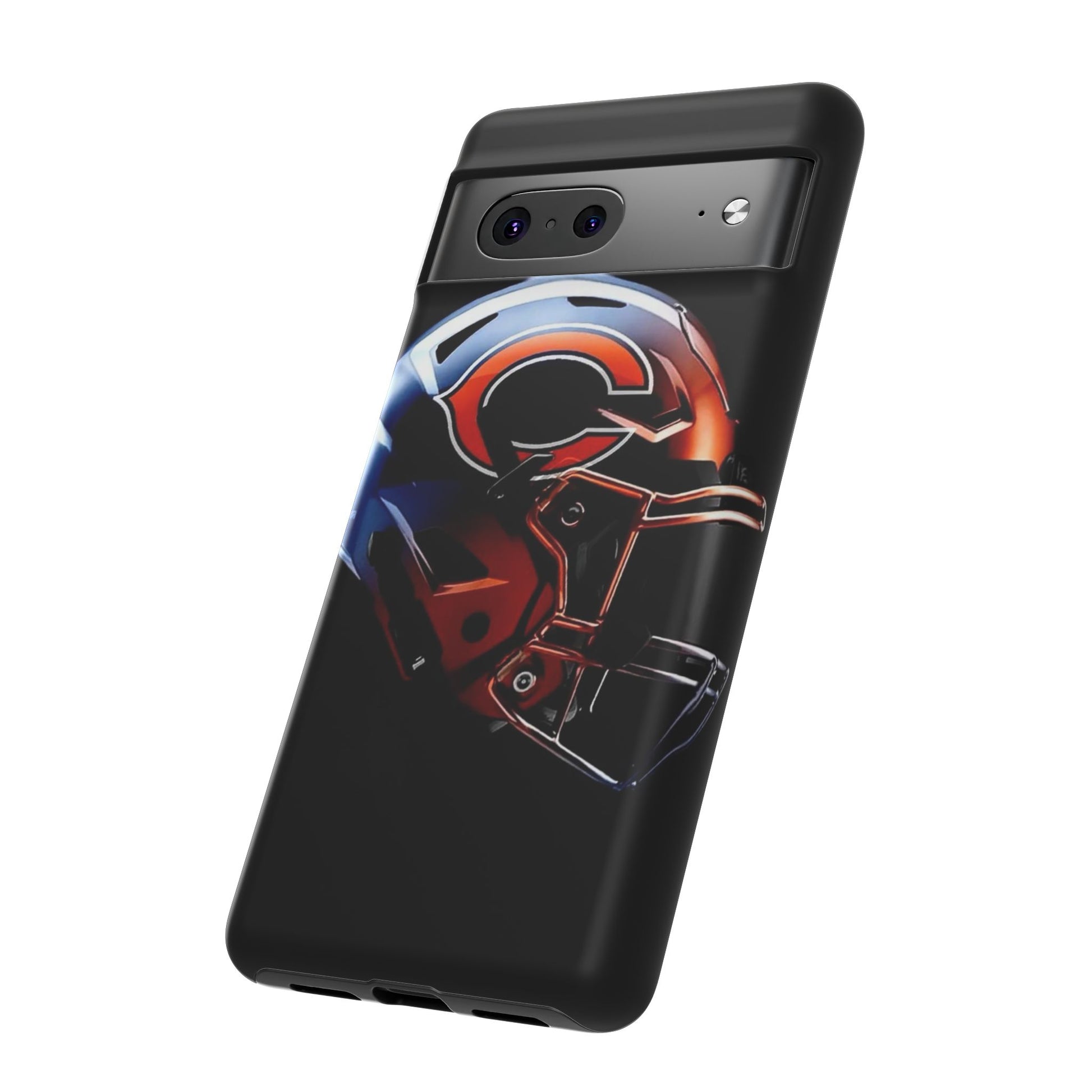 Football Helmet Chicago Bears Phone Case, Tough Cases for iPhones, Samsung, and Pixel