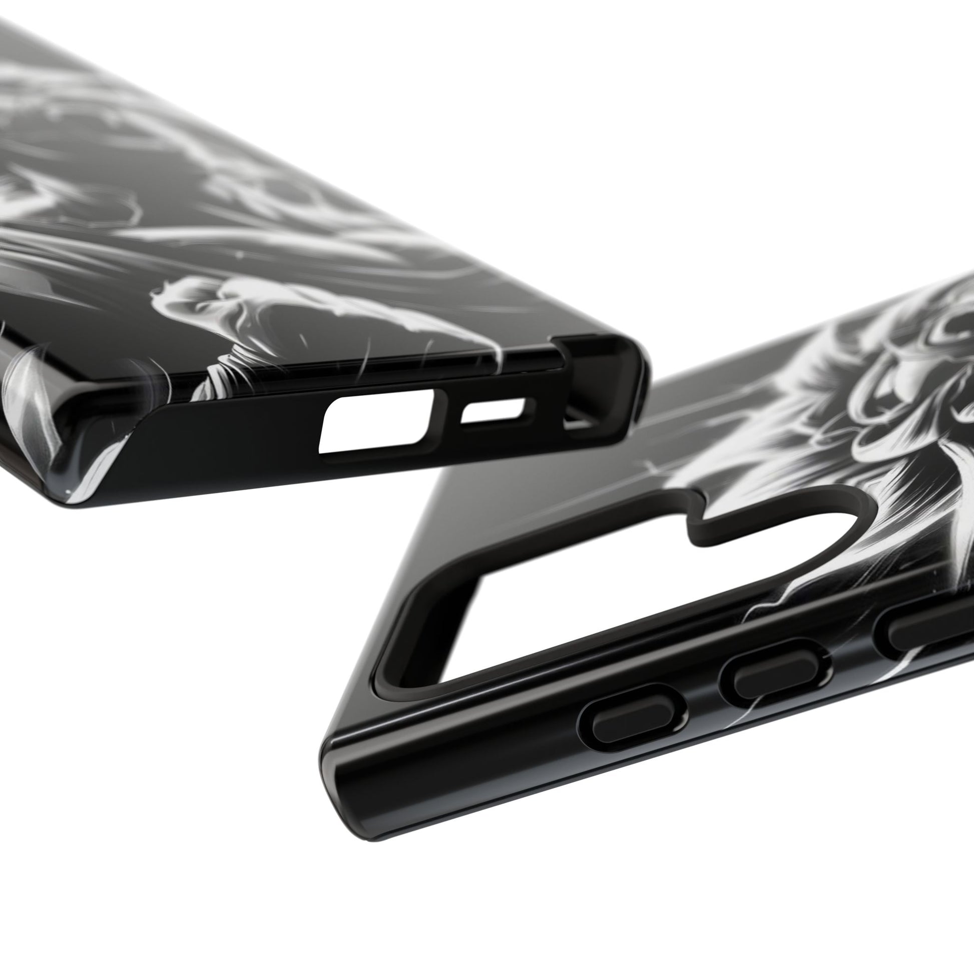 Anime Saiyan Rage Dragon ball Z Tough Cases for iPhones, Samsung, and Pixel