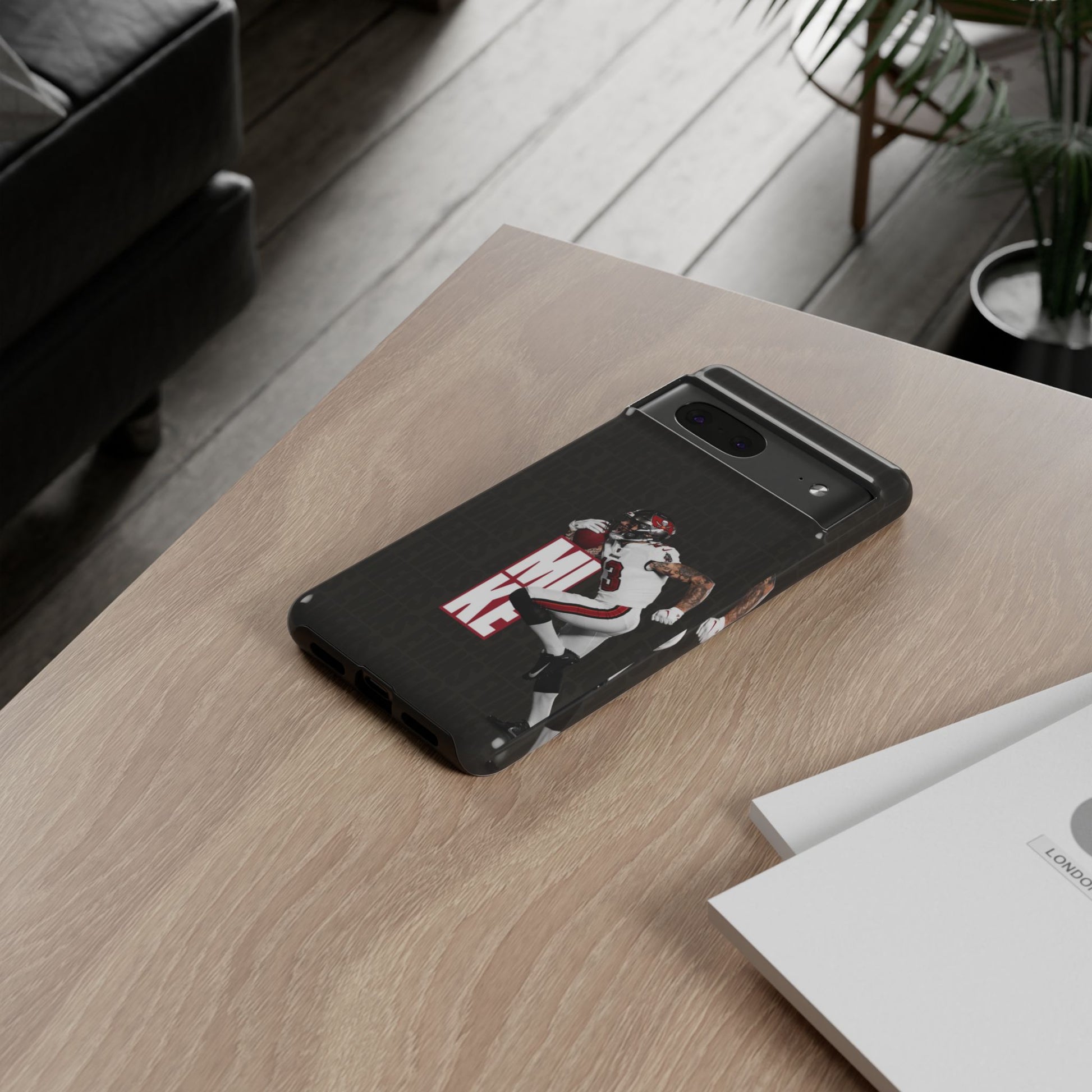 Mike Evans Football Tampa Bay Buccaneers Tough Cases for iPhones, Samsung, and Pixel