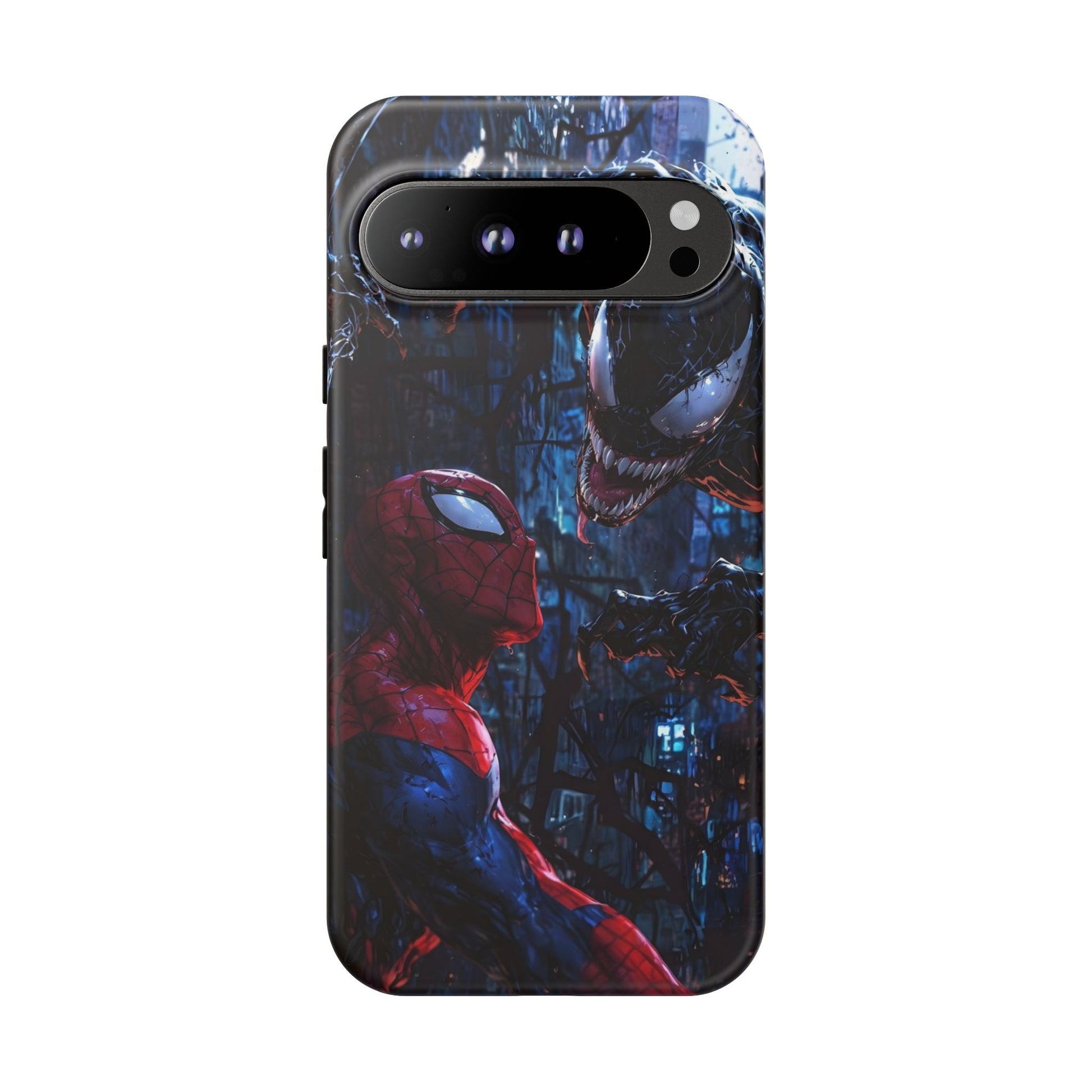 Venom x Spiderman Phone Case, Tough Cases for iPhones, Samsung, and Pixel