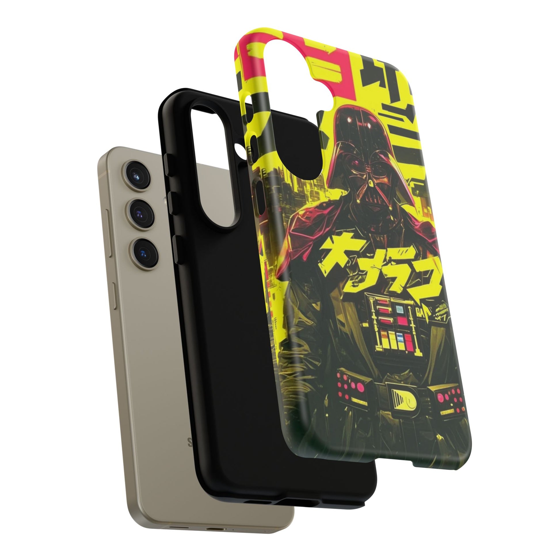 Cyberpunk X Vader Tough Cases for iPhones, Samsung, and Pixel