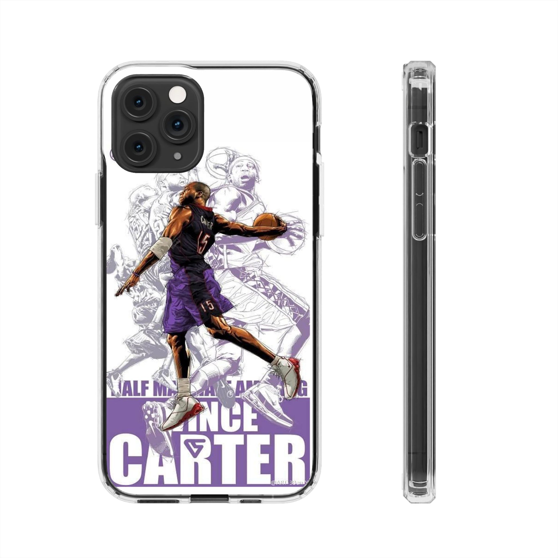Slam Dunk Champ Vince Carter Protective Iphone and Samsung case