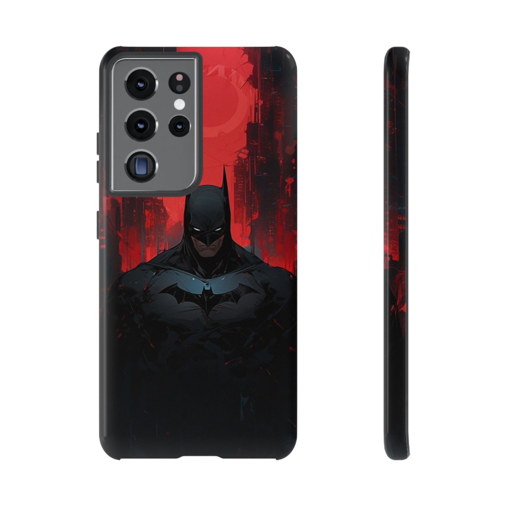 The Dark Knight Batman Tough Cases for iPhones, Samsung, and Pixel