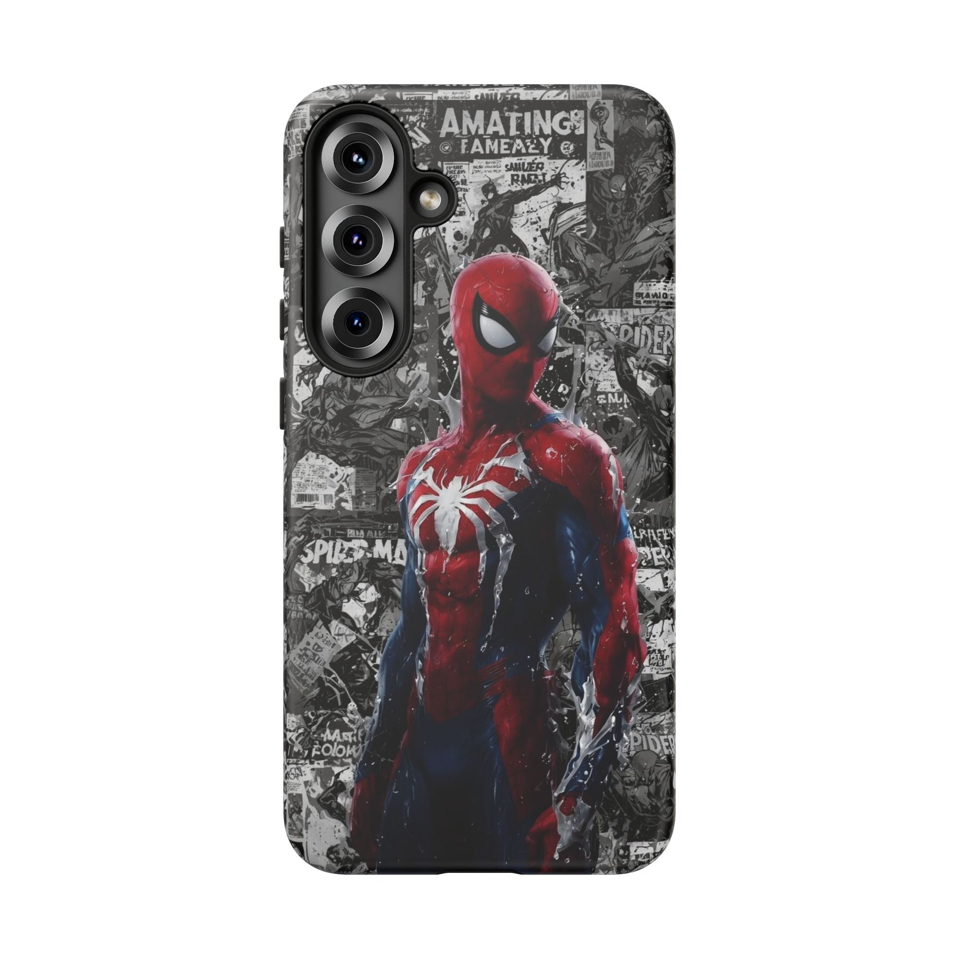 Spiderman Phone Case, Tough Cases for iPhones, Samsung, and Pixel