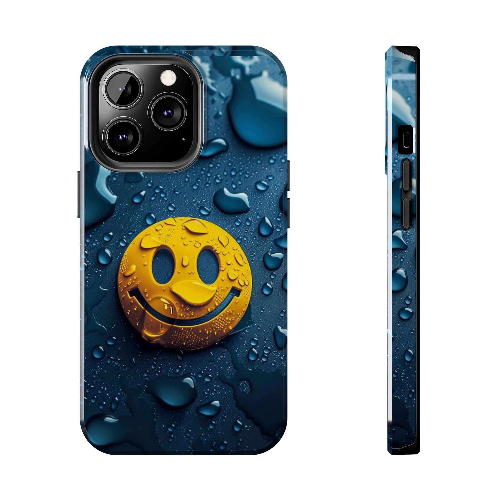 Be Happy Smiley Face Phone Cases for iPhones & Samsung Phones