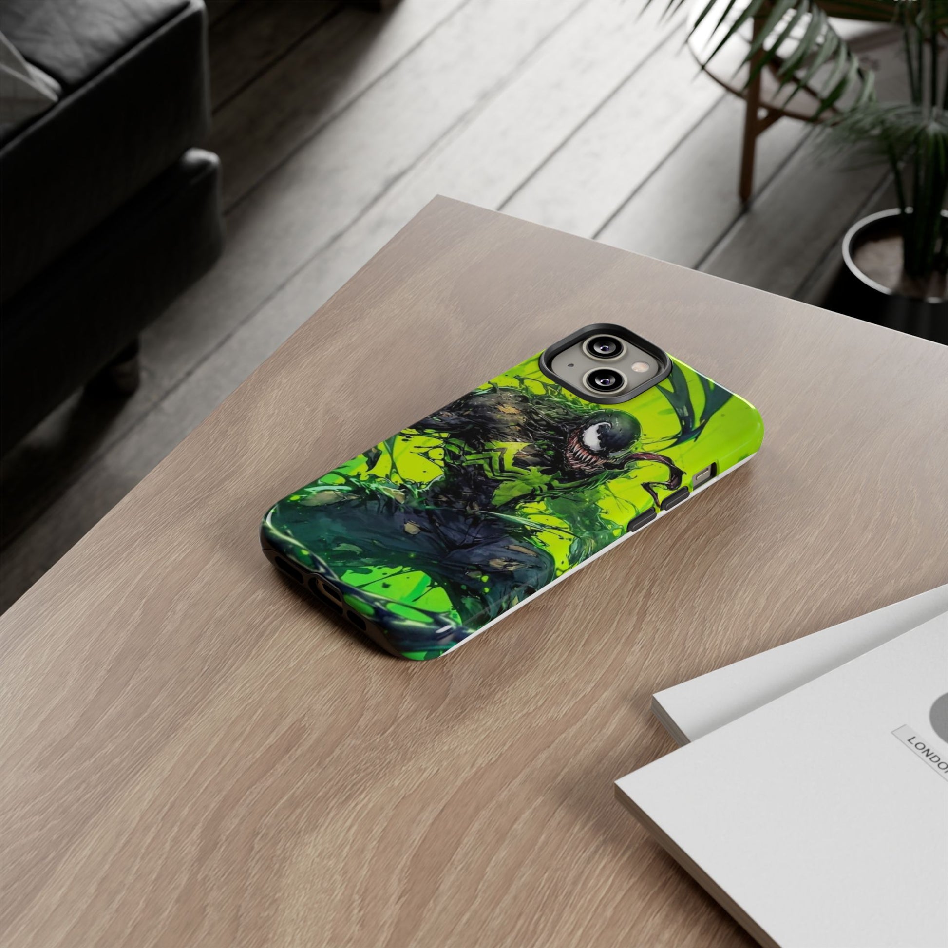 Evil Venom Phone Case, Tough Cases, Marvel Comics Phone for iPhones, Samsung, and Pixel