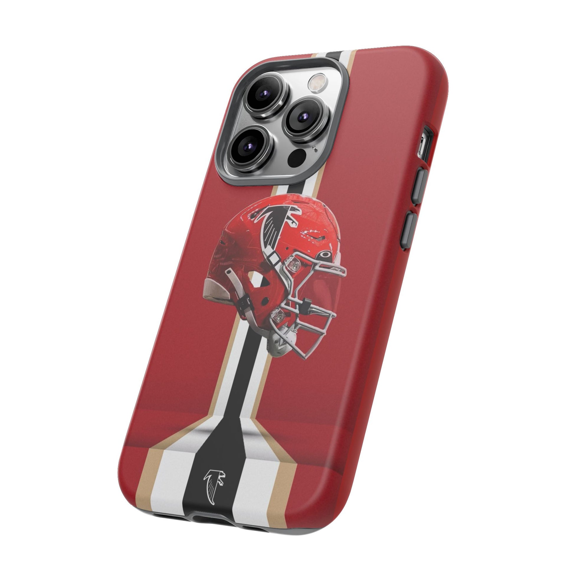 Atlanta Falcons Football Helmet Logo Tough Cases for iPhones, Samsung, and Pixel