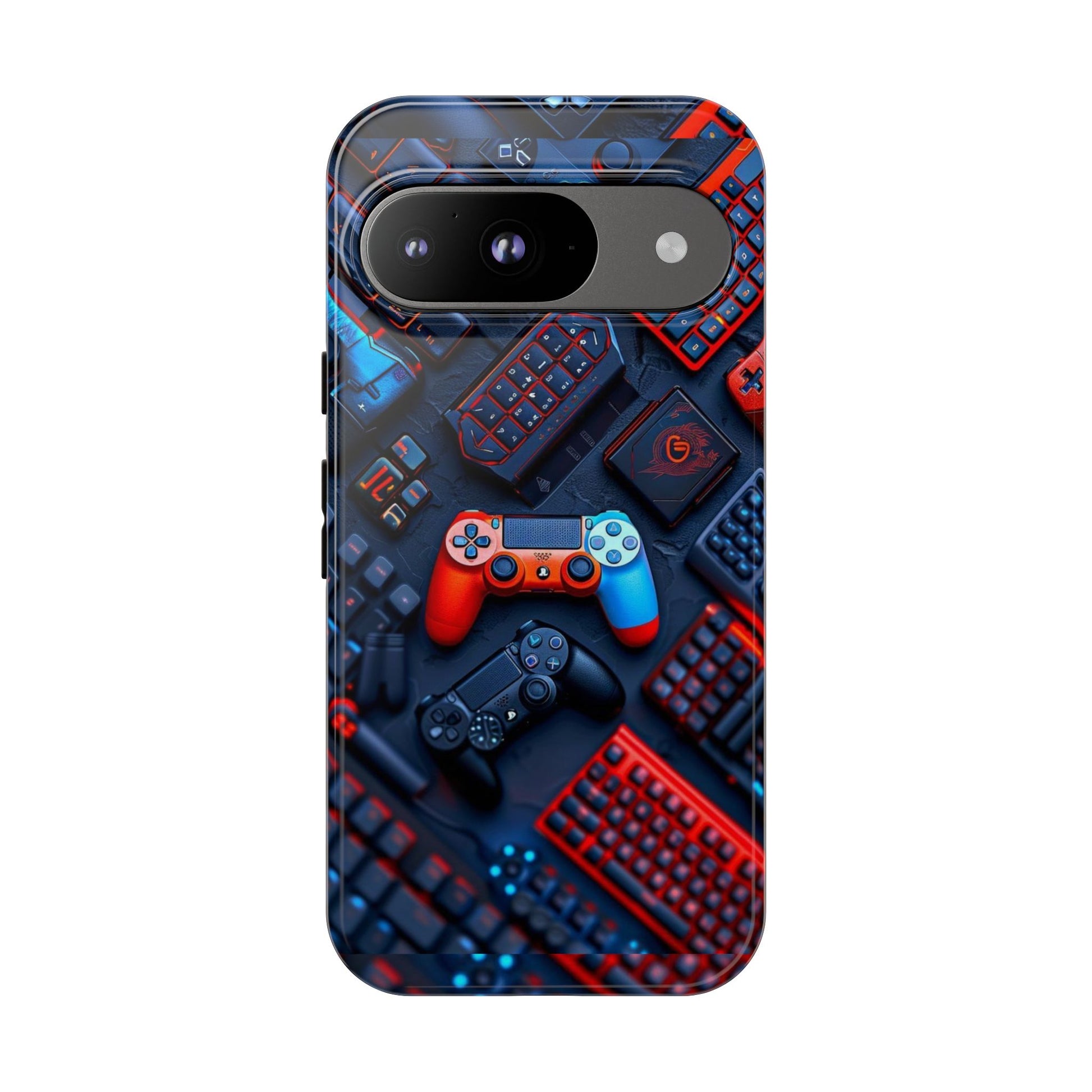 Gamer Themed Controllers Tough Cases for iPhones, Samsung, and Pixel