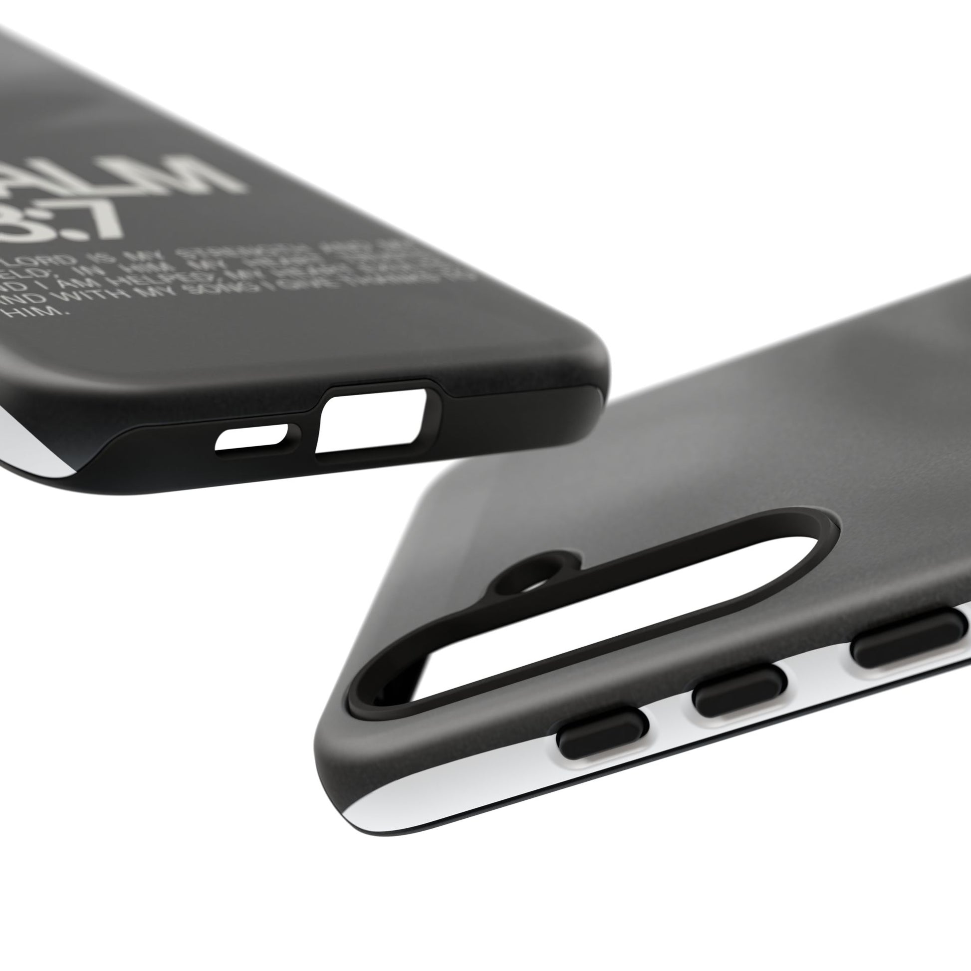Christian Themed Psalms 28:7 Phone Case, Tough Cases for iPhones, Samsung, and Pixel